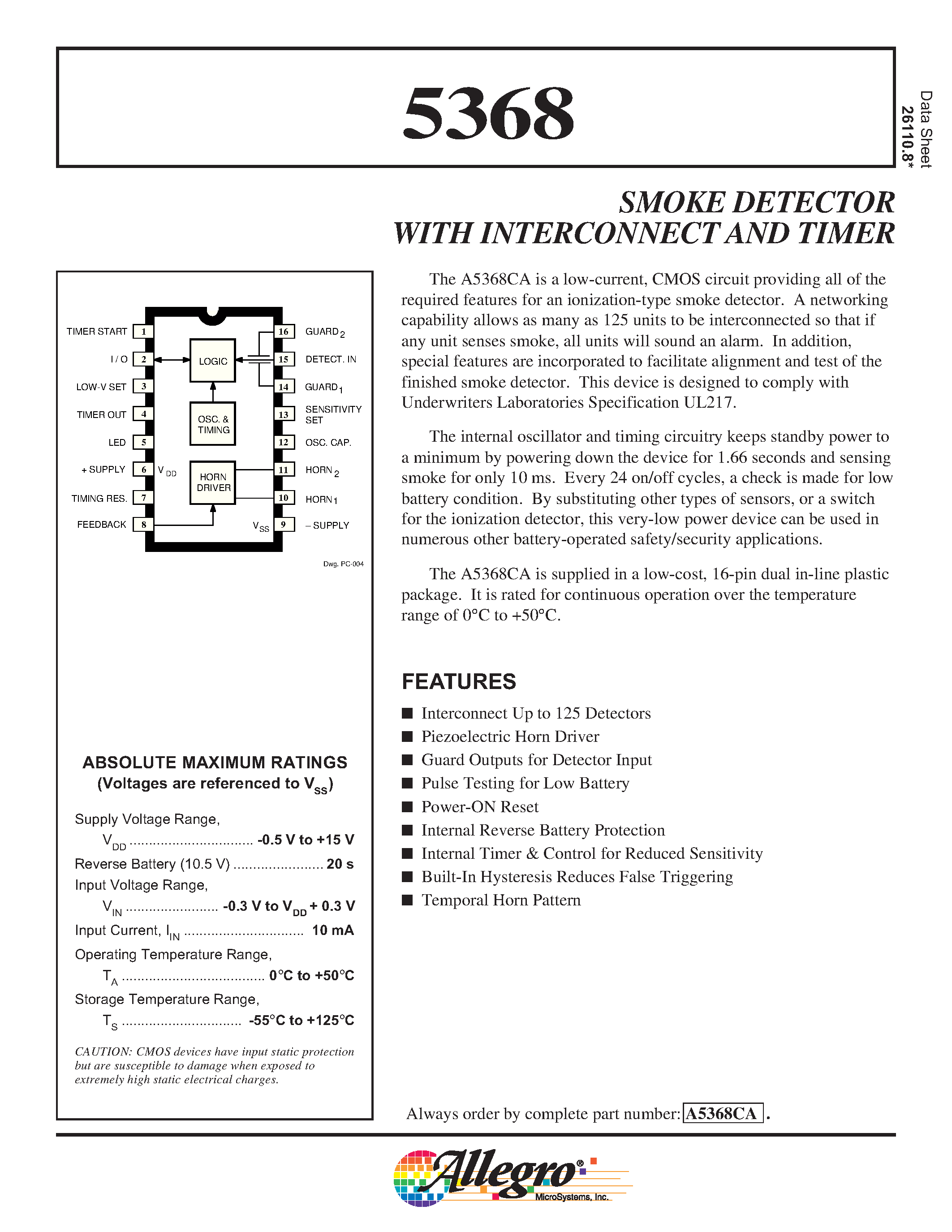 Datasheet A540 page 1 Datasheet A540 - SILICON RECTIFIER page 1