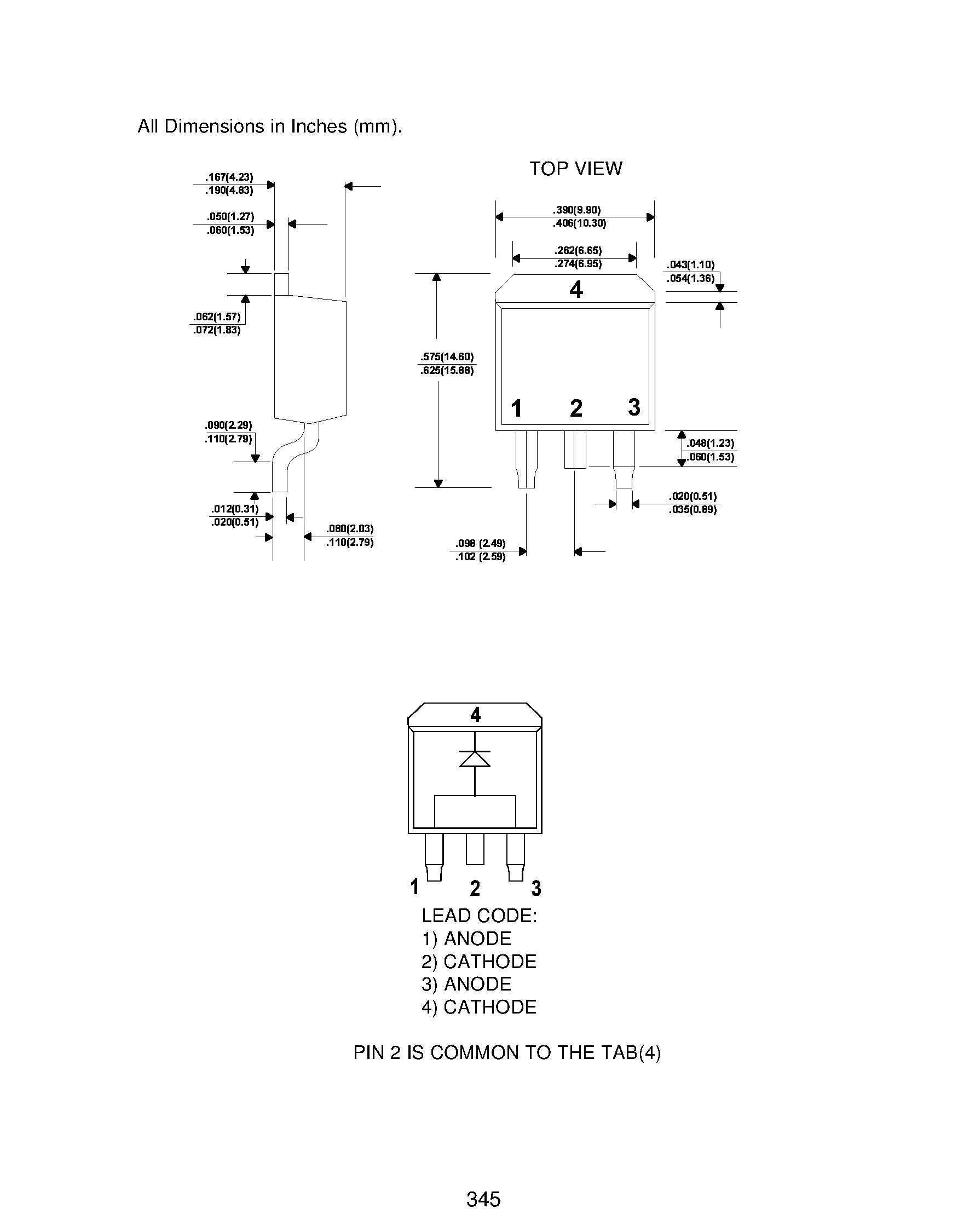 Datasheet CSHDD8-40 page 2 Datasheet CSHDD8-40 - SILICON SCHOTTKY RECTIFIERS SINGLE/ 8.0 AMP/ 40 THRU 100 VOLTS page 2