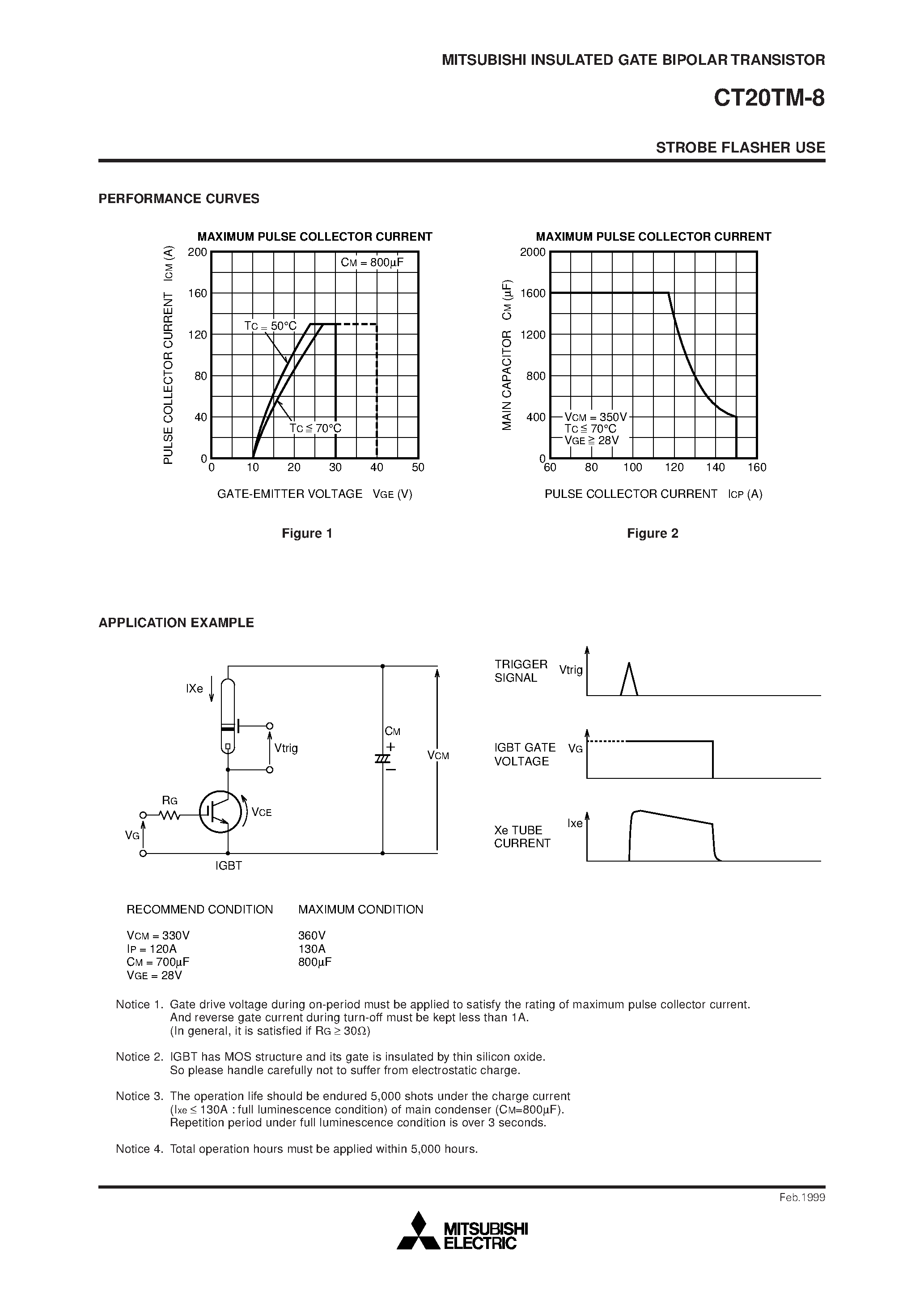 Datasheet CT20TM-8 - STROBE FLASHER USE page 2