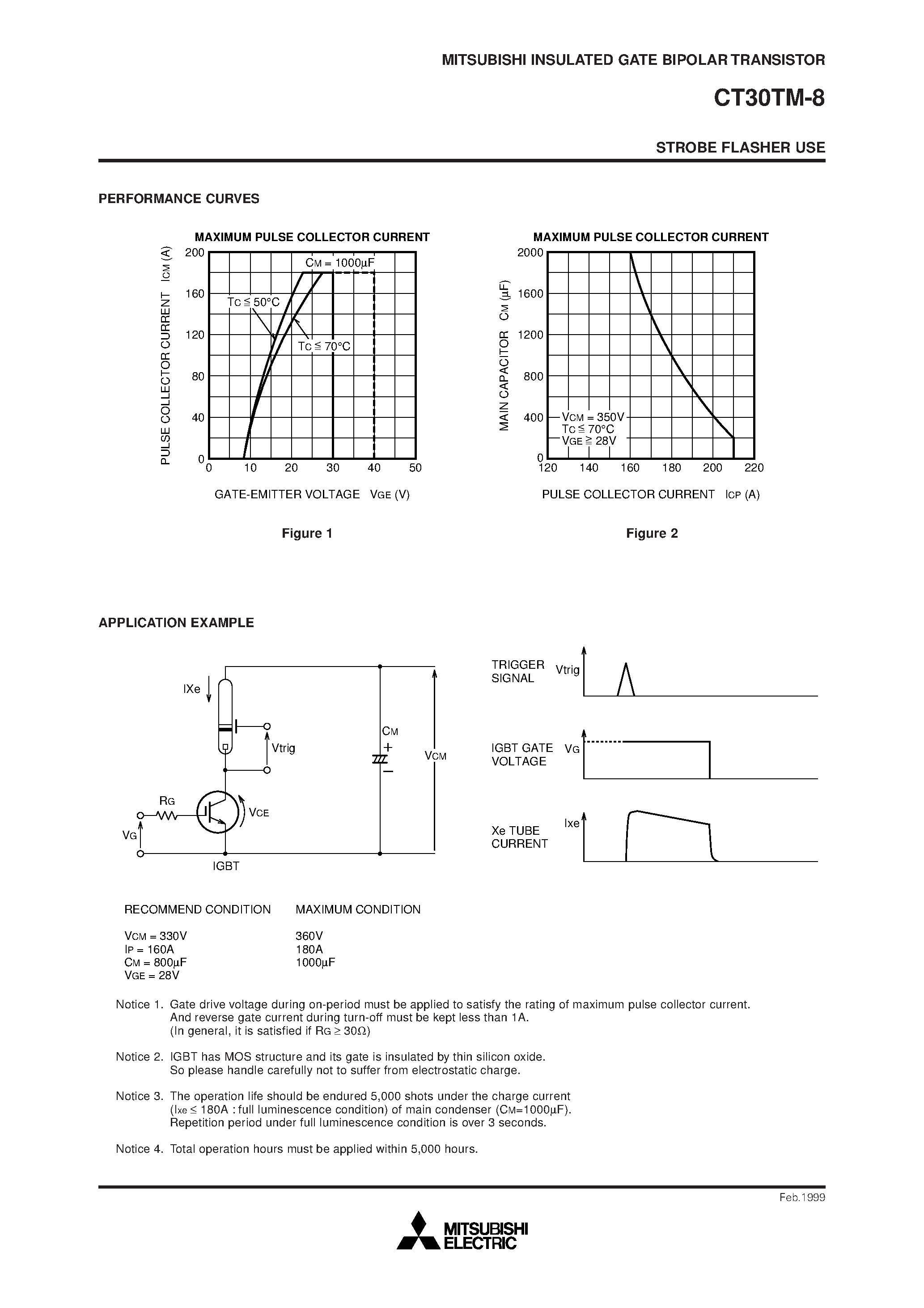 Datasheet CT30TM-8 - STROBE FLASHER USE page 2