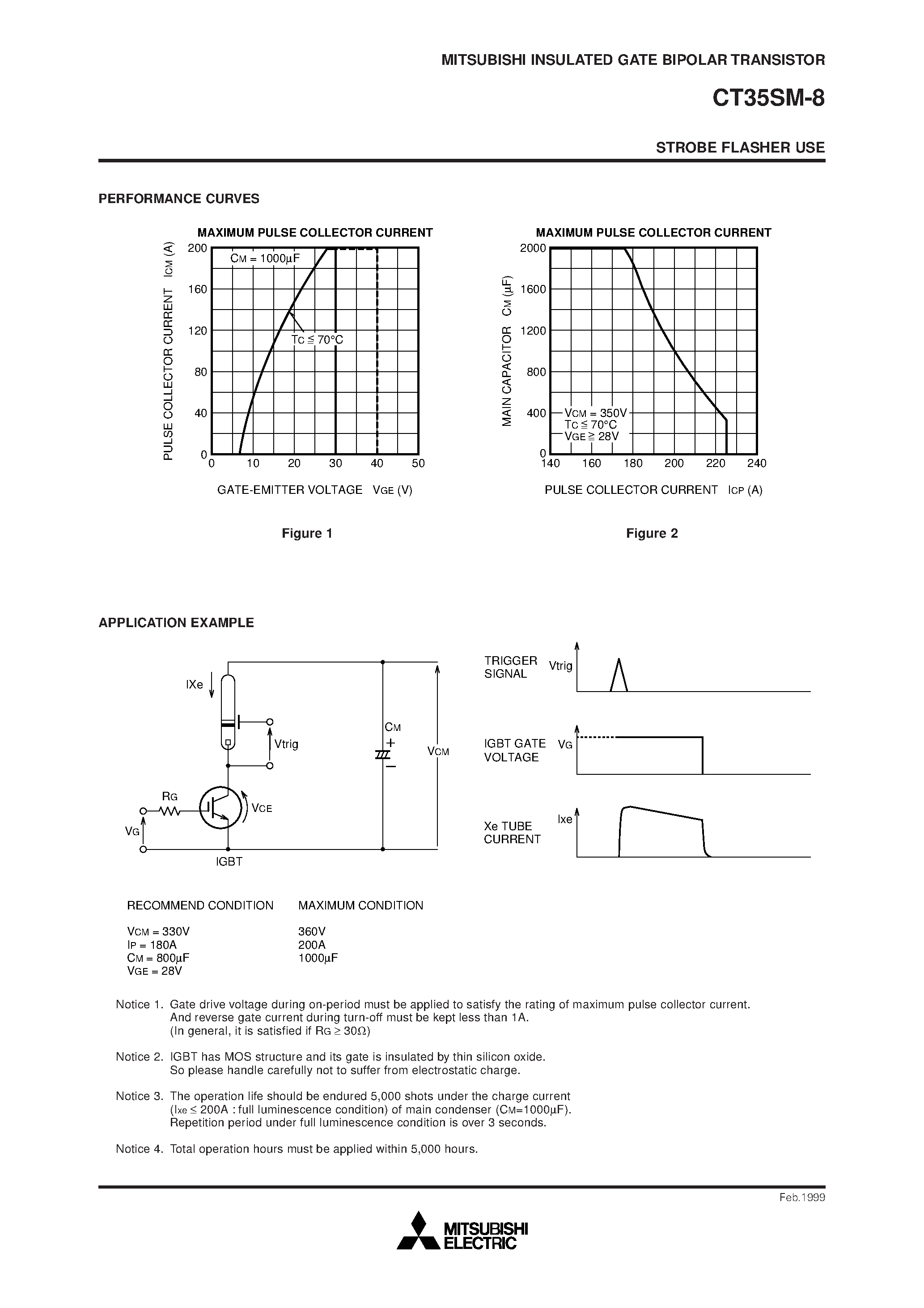 Datasheet CT35SM-8 - STROBE FLASHER USE page 2