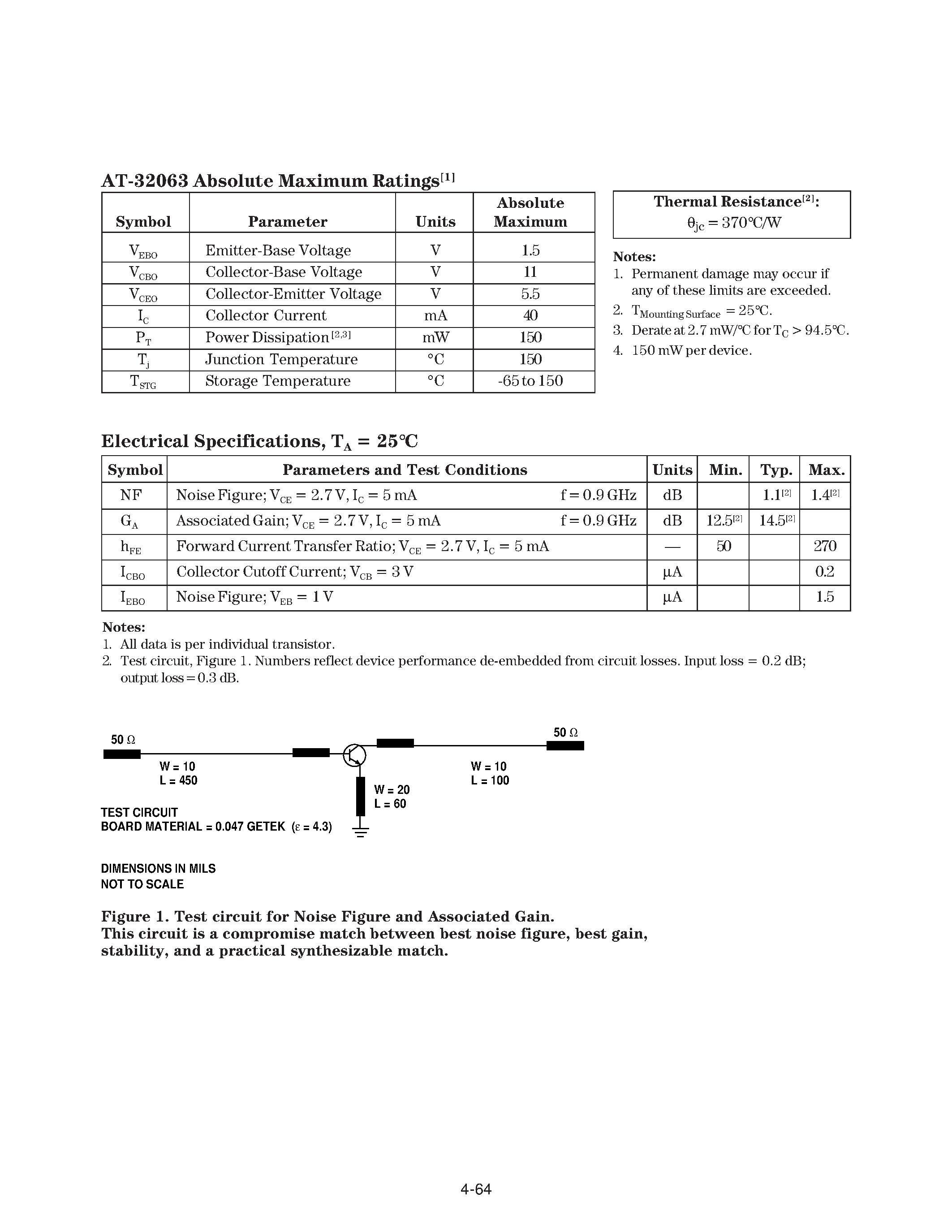 Даташит на микросхему AT-32063-TR1 страница 2 Даташит AT-32063-TR1 - dANPNgWX^ cCE^CvSOT-363pbP[W страница 2