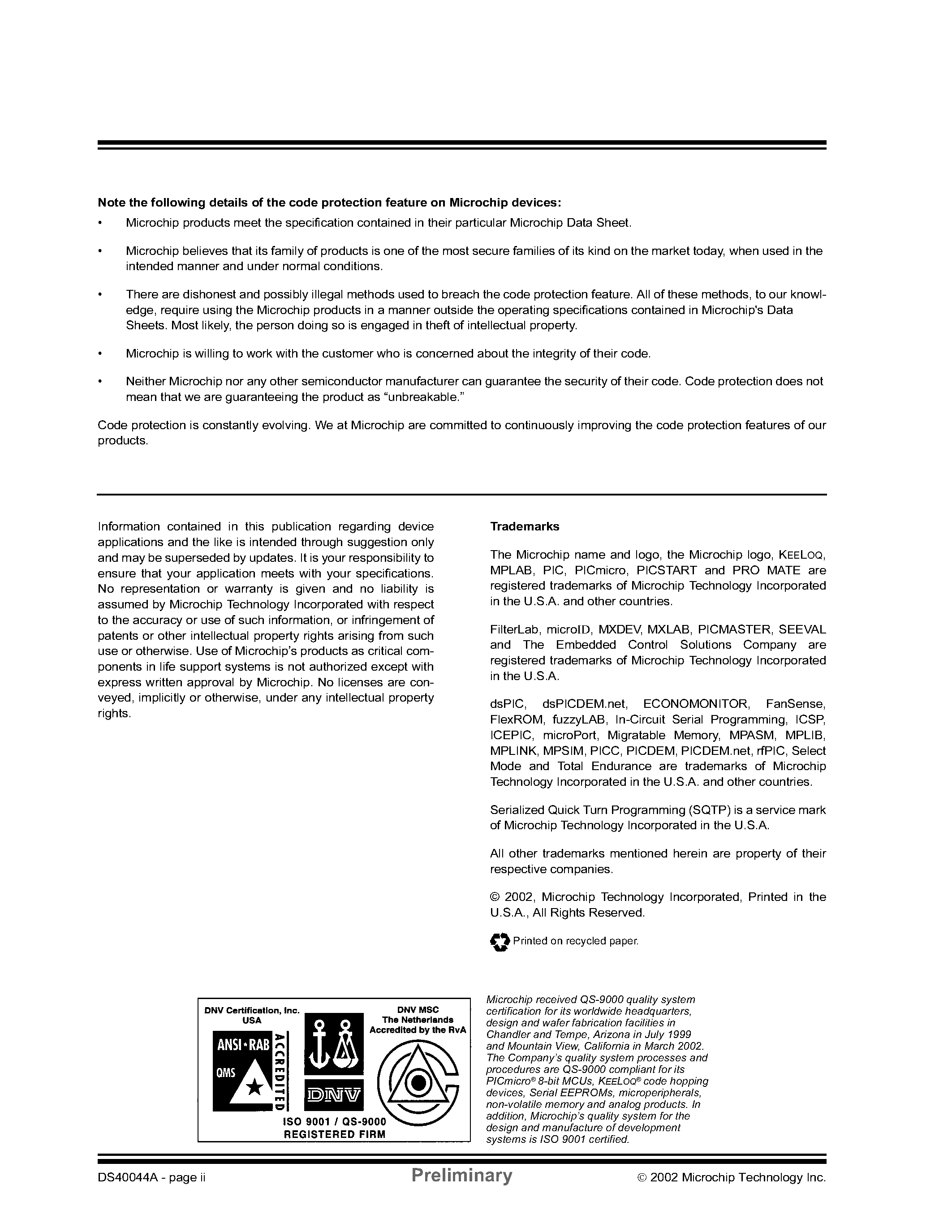 Даташит PIC16F648A-E/SO - FLASH-Based 8-Bit CMOS Microcontrollers страница 2