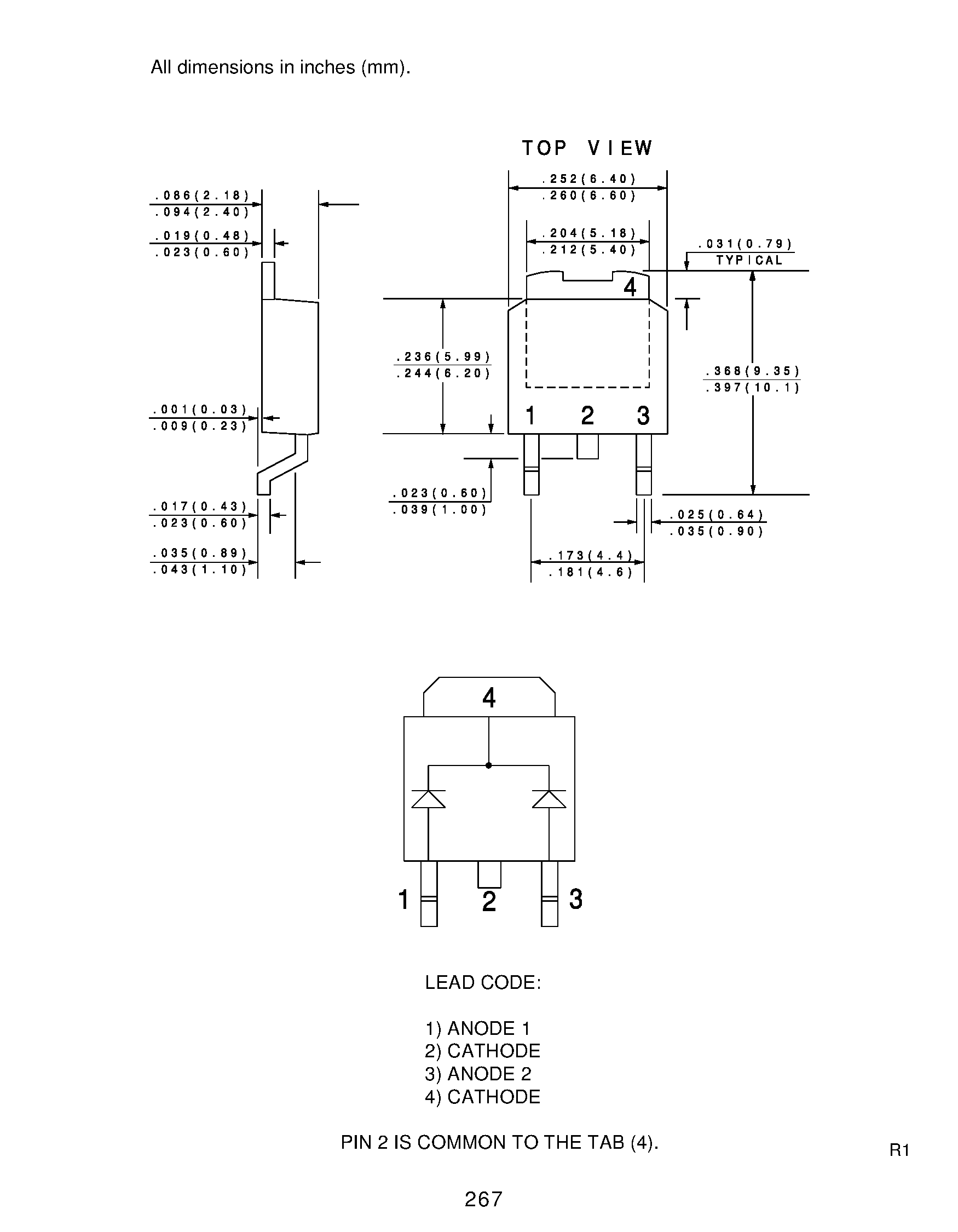 Datasheet CUD6-02C page 2 Datasheet CUD6-02C - ULTRA FAST RECOVERY RECTIFIER DUAL/ COMMON CATHODE 6.0 AMPS/ 200 VOLTS page 2
