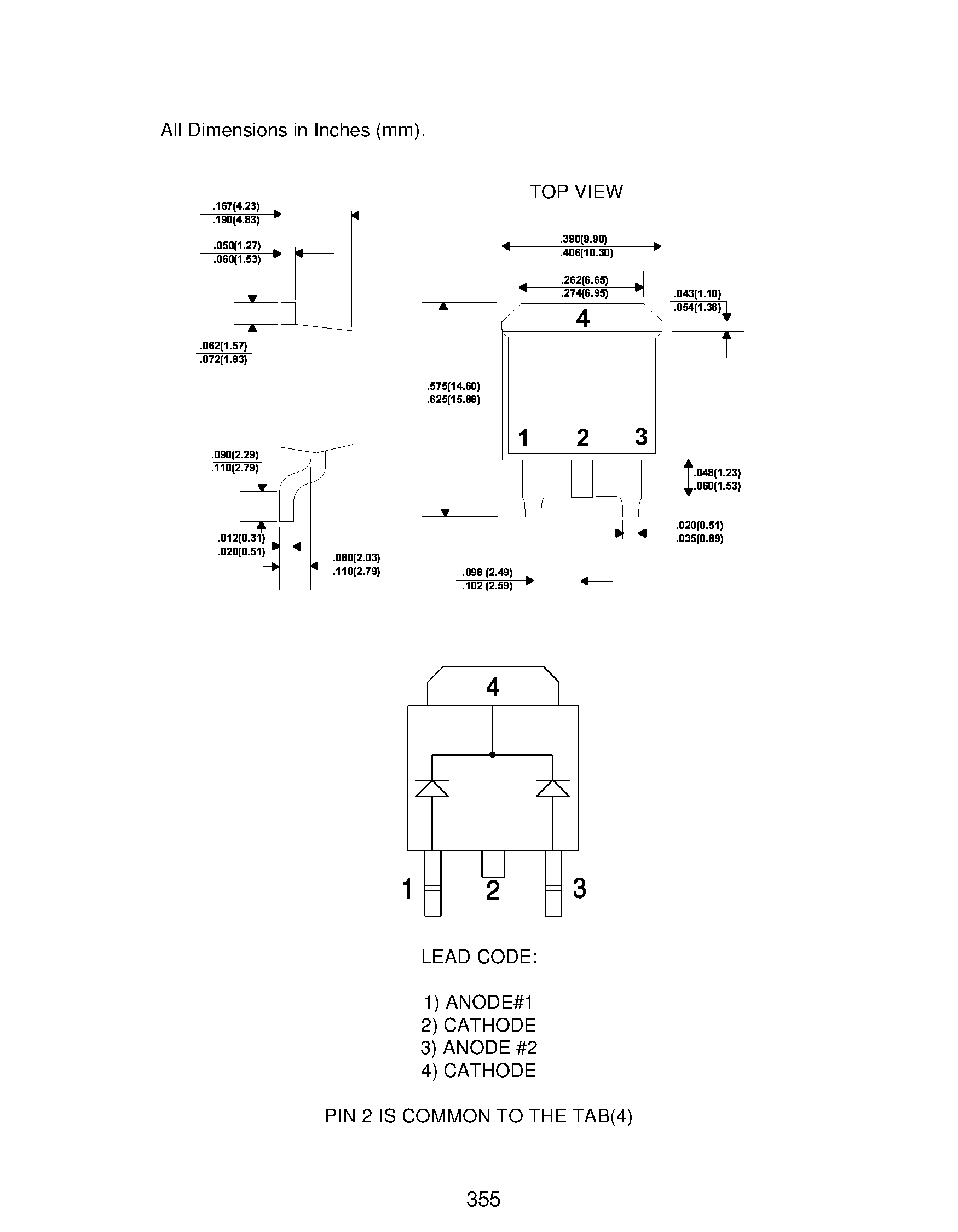 Datasheet CUDD16-02C page 2 Datasheet CUDD16-02C - ULTRA FAST RECOVERY RECTIFIERS DUAL/ COMMON CATHODE 16 AMP/ 200 THRU 800 VOLTS page 2