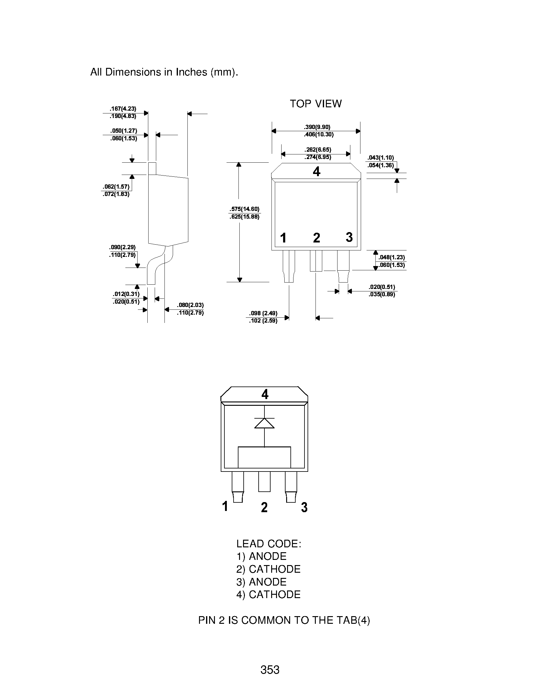 Datasheet CUDD8-08 - ULTRA FAST RECOVERY RECTIFIERS SINGLE/ 8.0 AMP/ 200 THRU 800 VOLTS page 2