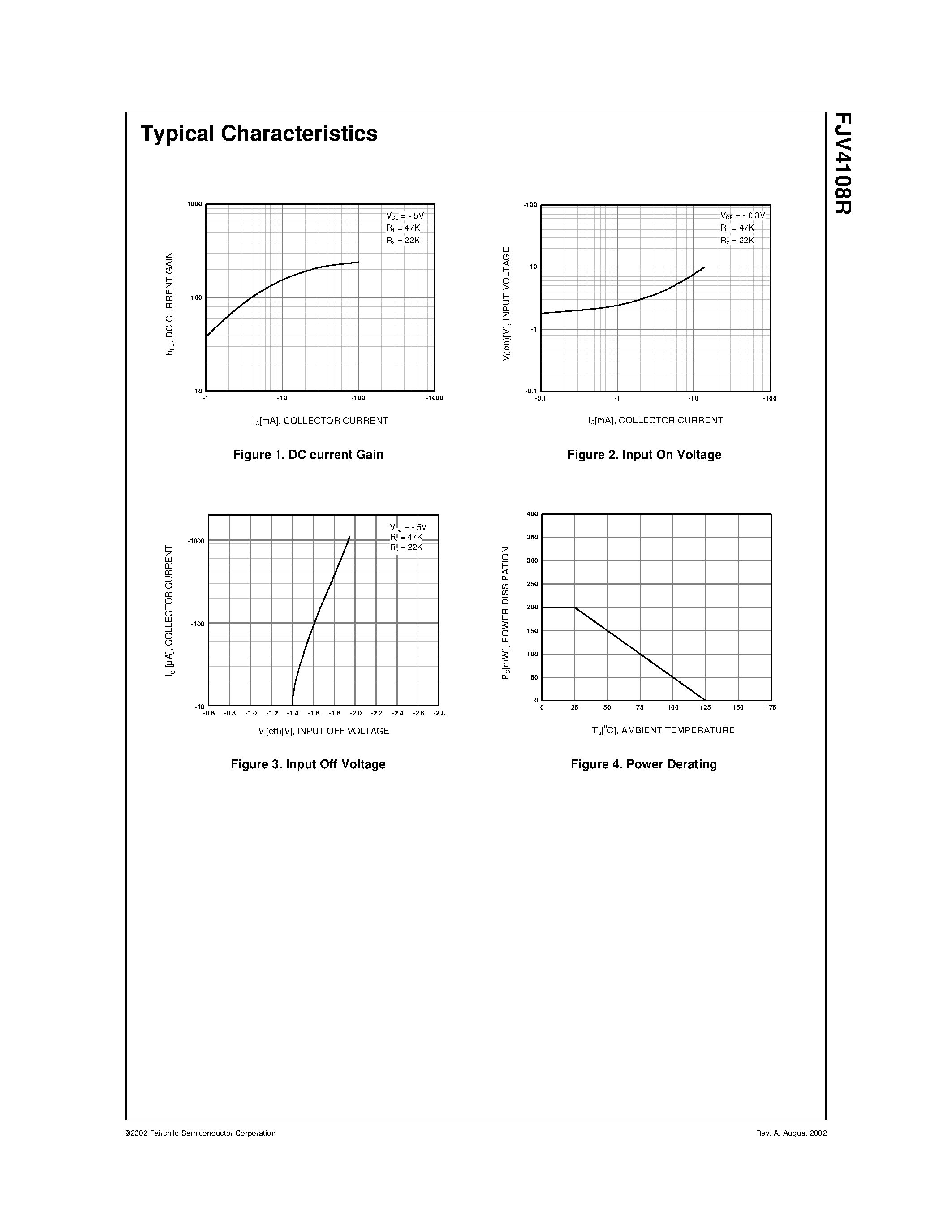 Даташит на микросхему FJV4108R страница 2 Даташит FJV4108R - PNP Epitaxial Silicon Transistor страница 2