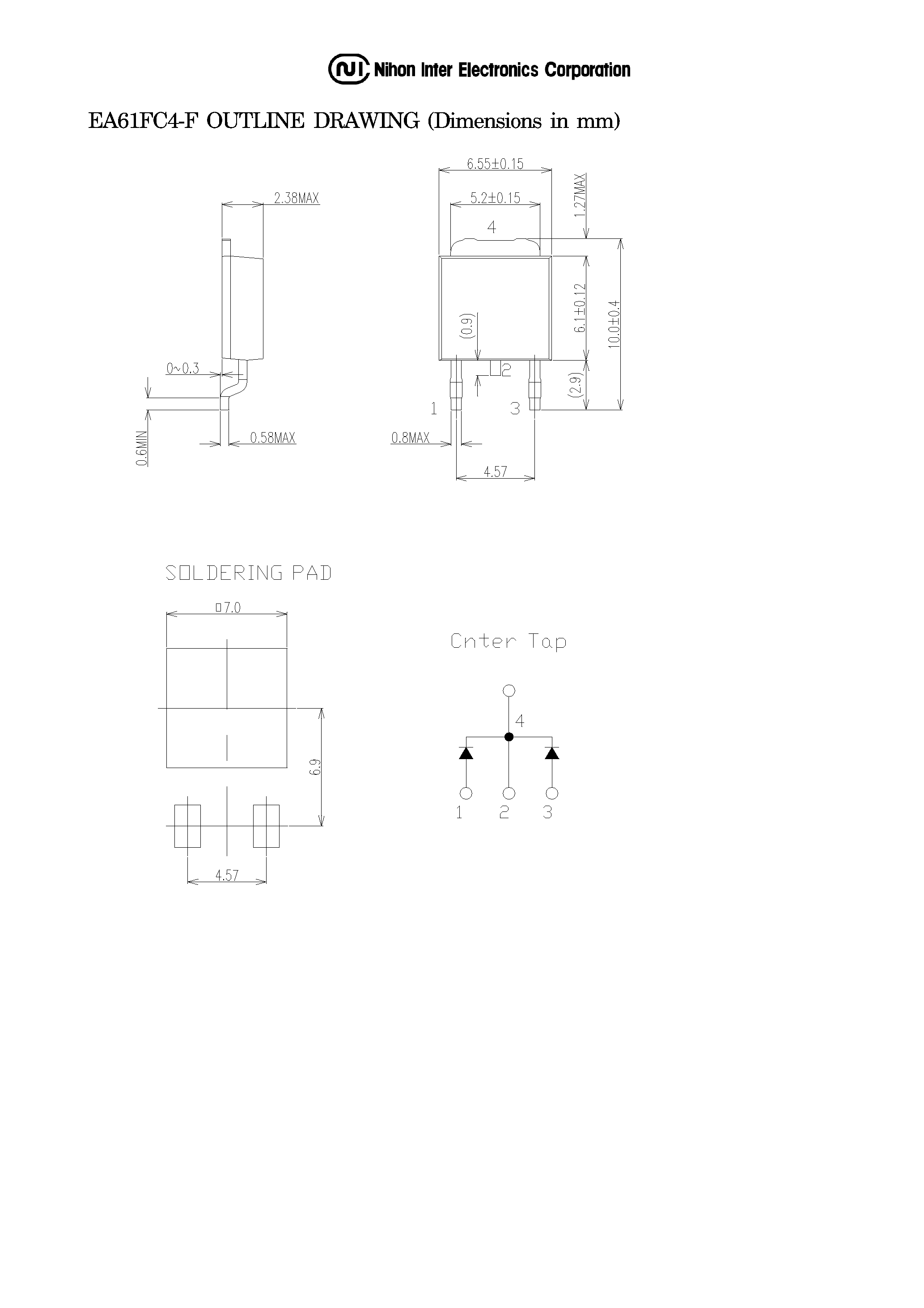 Datasheet EA61FC4-F page 2 Datasheet EA61FC4-F - FRD page 2