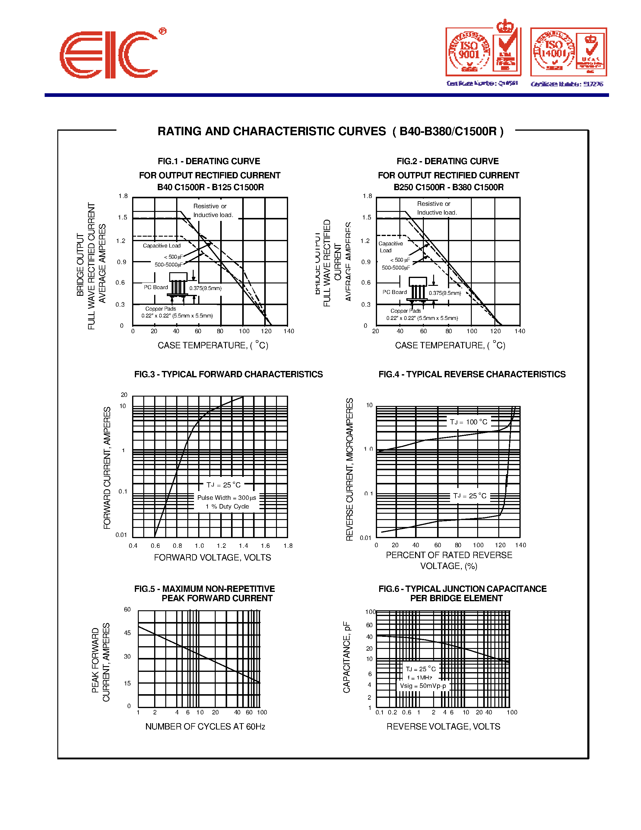 Datasheet B80-C1500R page 2 Datasheet B80-C1500R - SILICON BRIDGE RECTIFIERS page 2