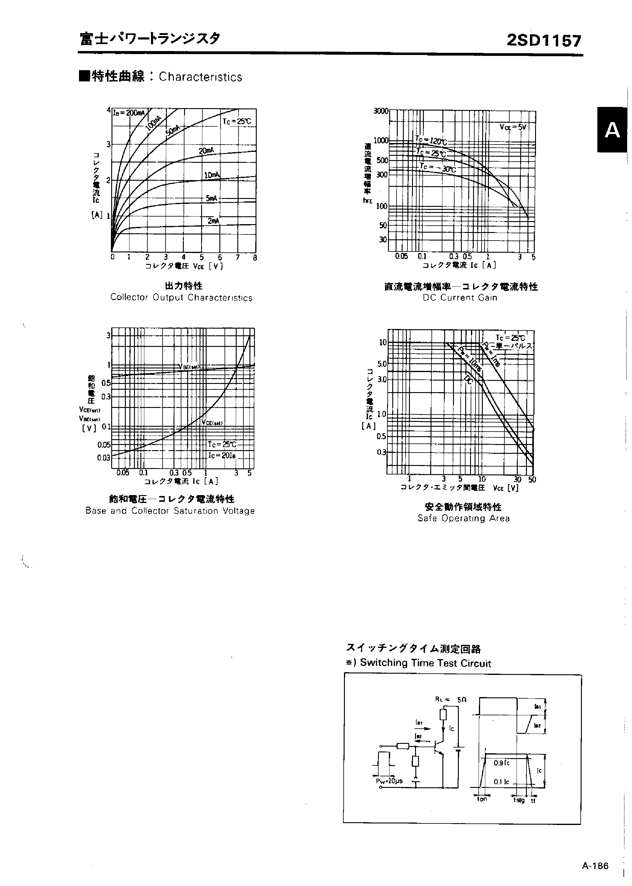 Datasheet 2SD1157 - TRIPLE DIFFUSED PLANER TYPE HIGH SPEED SWITCHOING page 2