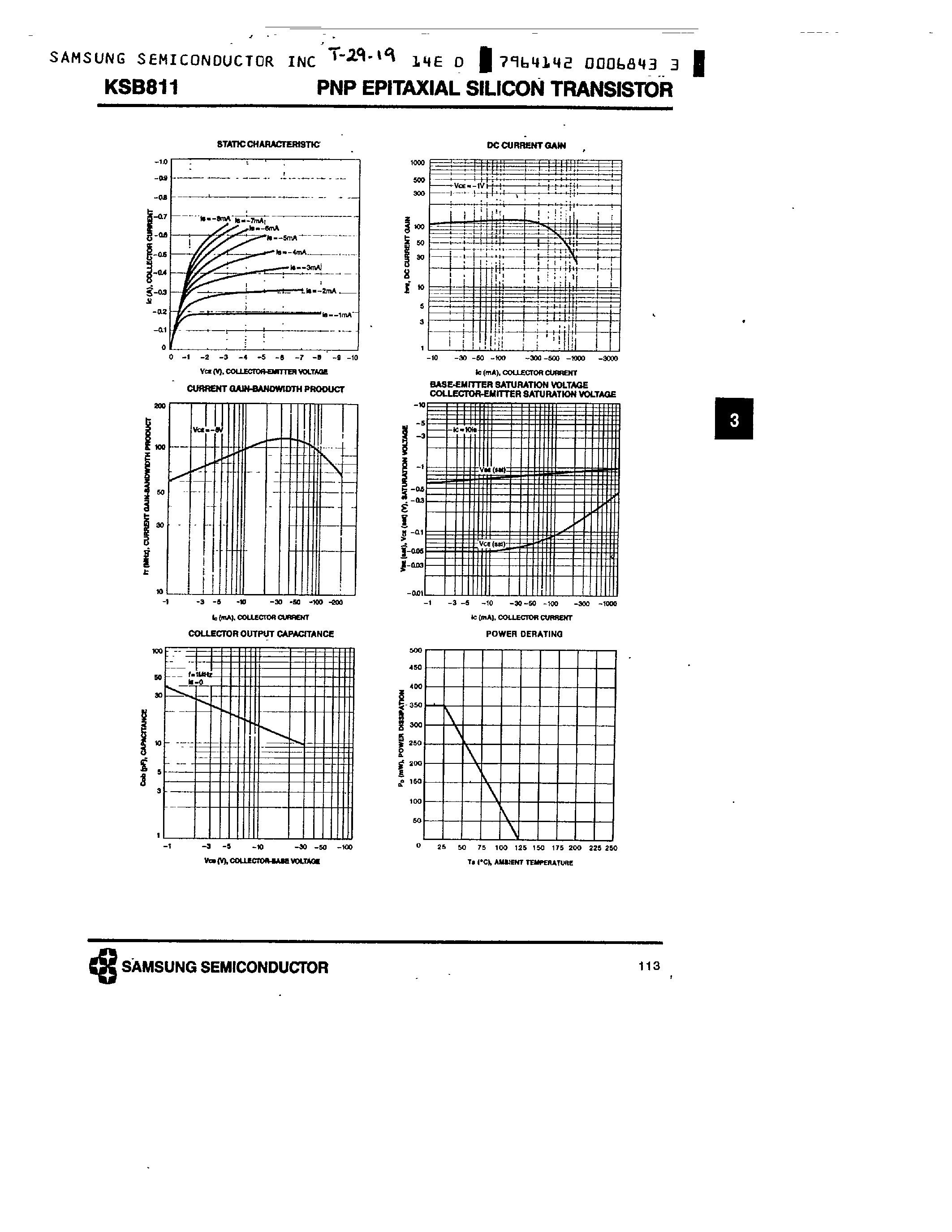 Datasheet KSB811 - PNP (AUDIO FREQUENCY POWER AMPLIFIER) page 2