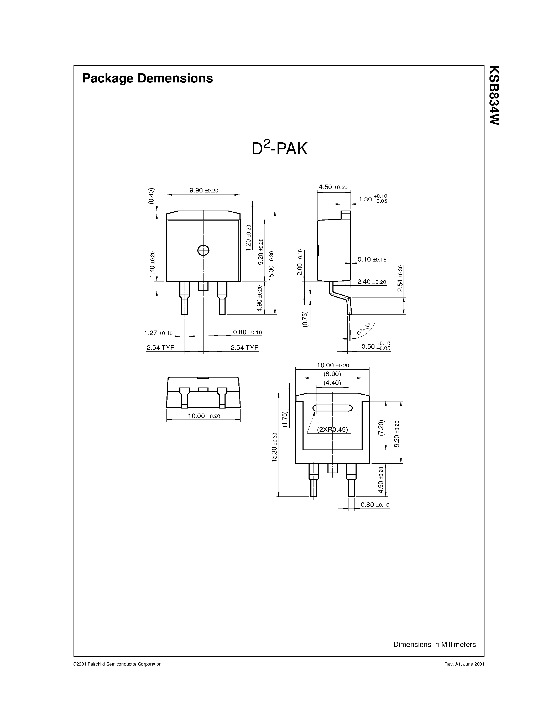 Datasheet KSB834W page 2 Datasheet KSB834W - Low Frequency Power Amplifier page 2