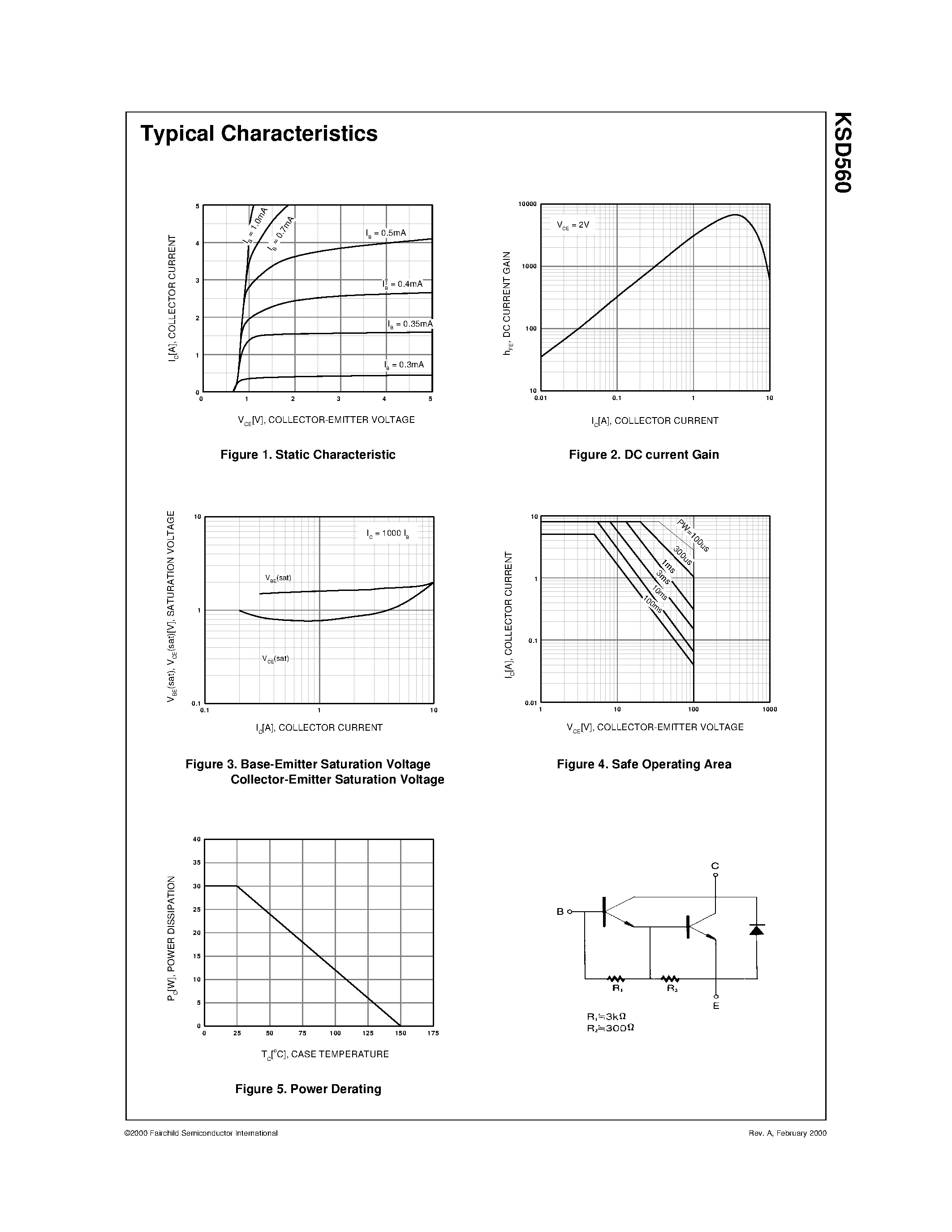 Datasheet KSD560 - Low Frequency Power Amplifier page 2