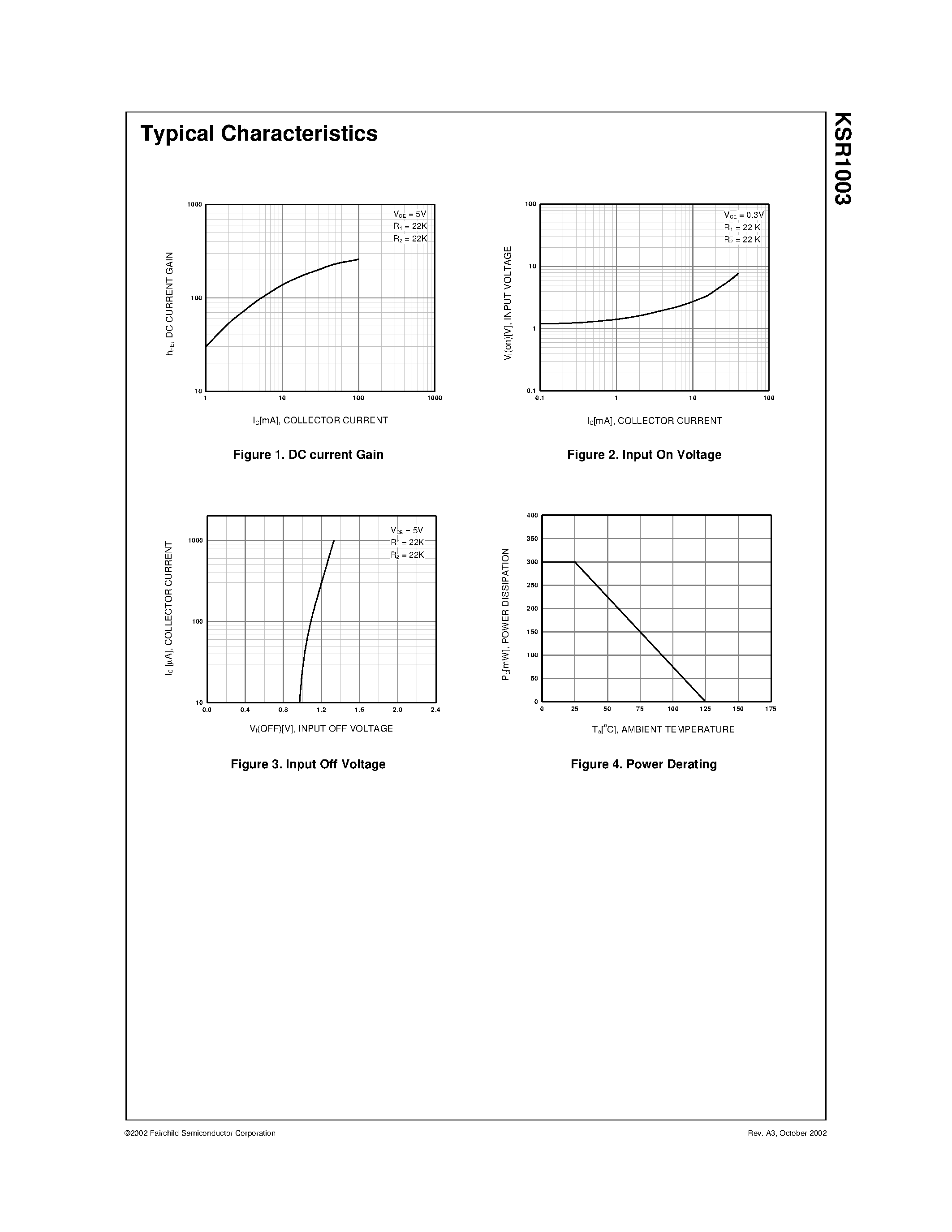 Datasheet KSR1003 - Switching Application page 2