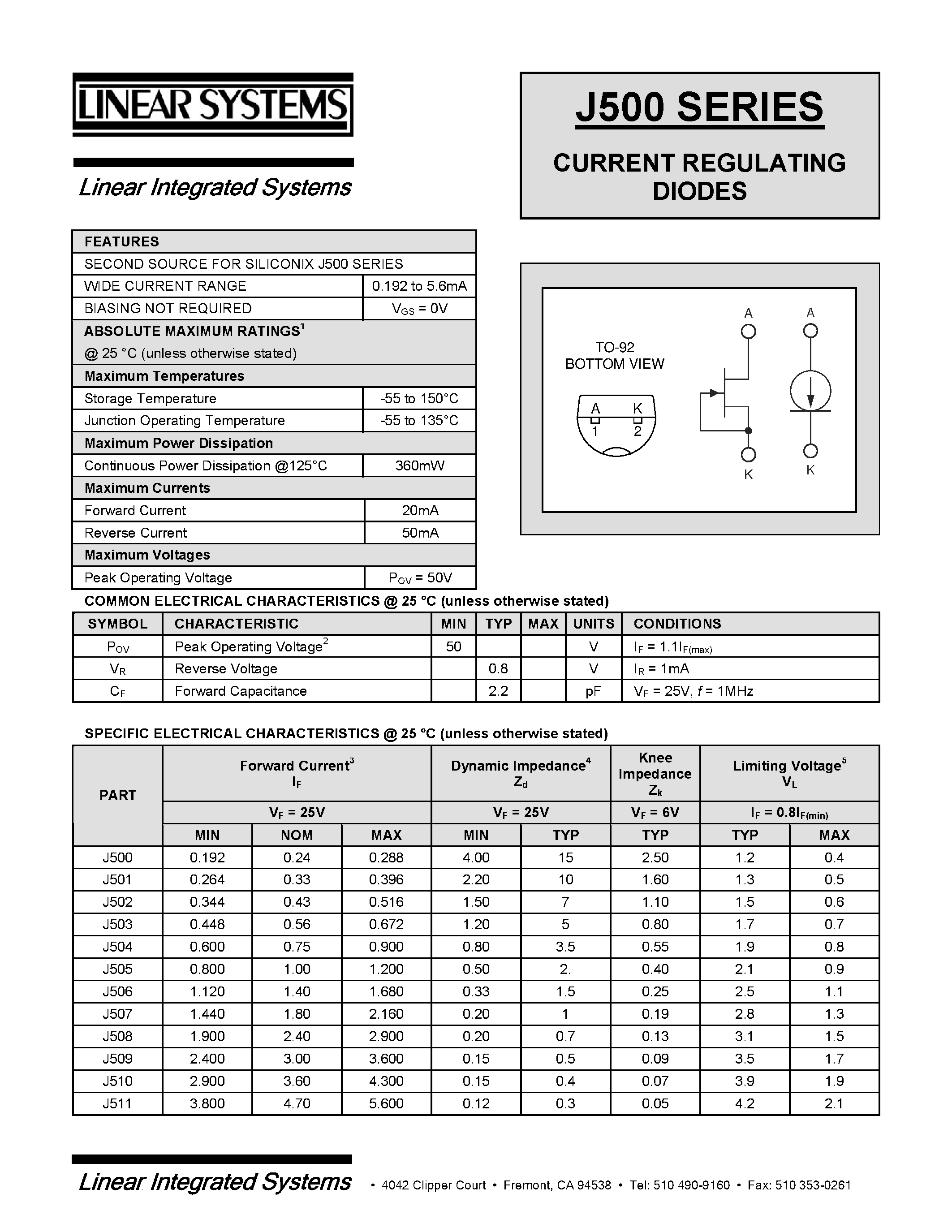 Даташит на микросхему J502 страница 1 Даташит J502 - CURRENT REGULATING DIODES страница 1