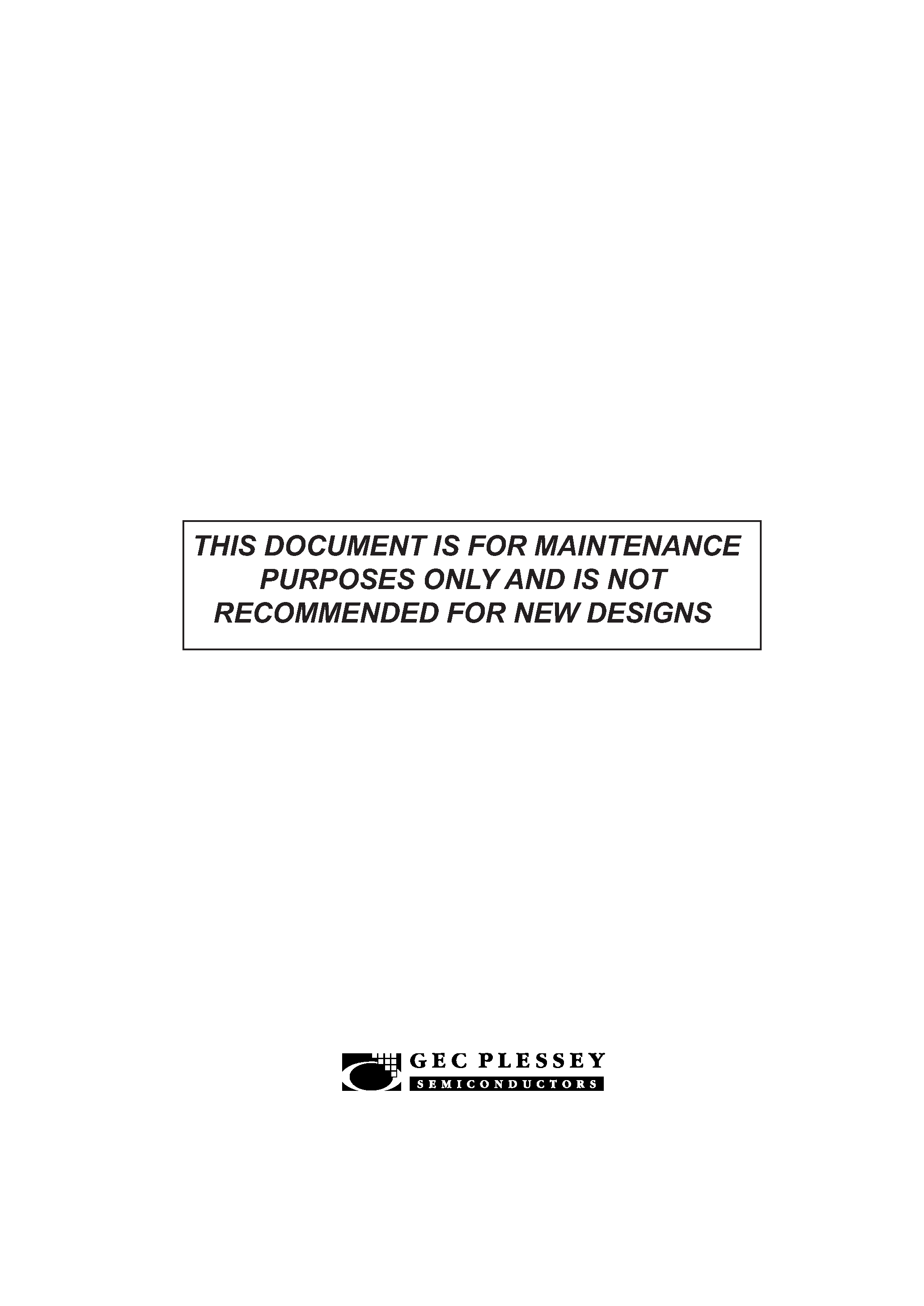 Даташит SL1640 - THIS DOCUMENT IS FOR MAINTENANCE PURPOSES ONLY AND IS NOT RECOMMENDED FOR NEW DESIGNS страница 1