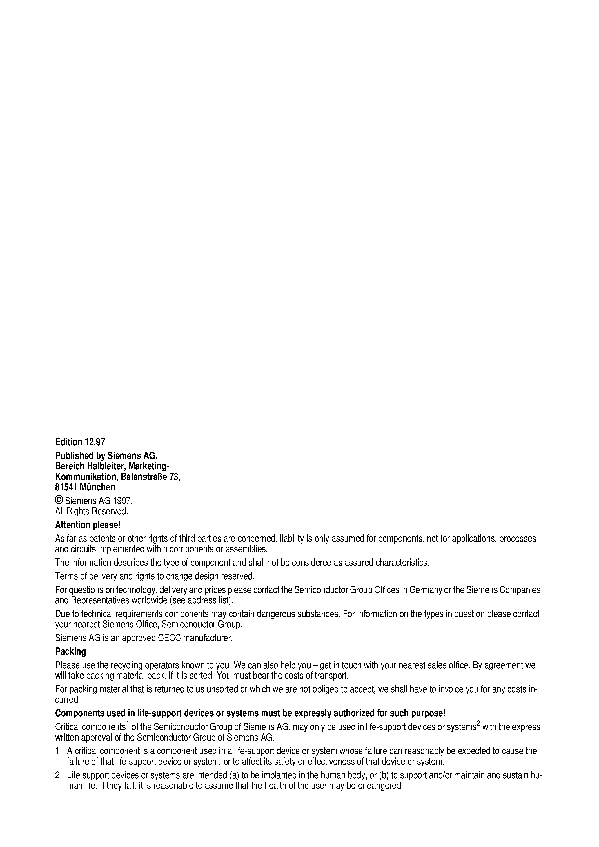 Даташит SAF-C505C-2RM - 8-Bit CMOS Microcontroller страница 2