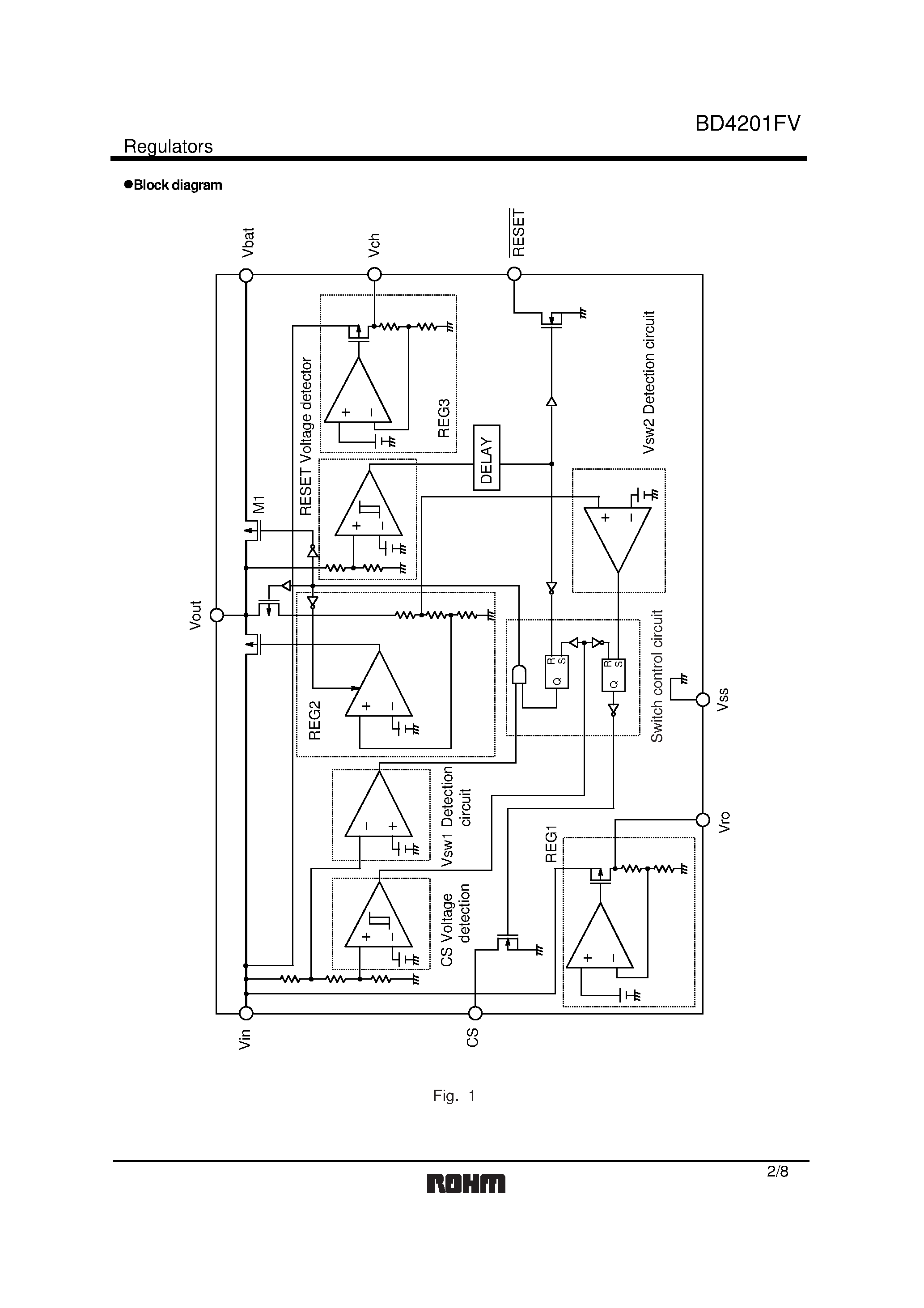 Datasheet BD4201FV - Battery Backup IC page 2