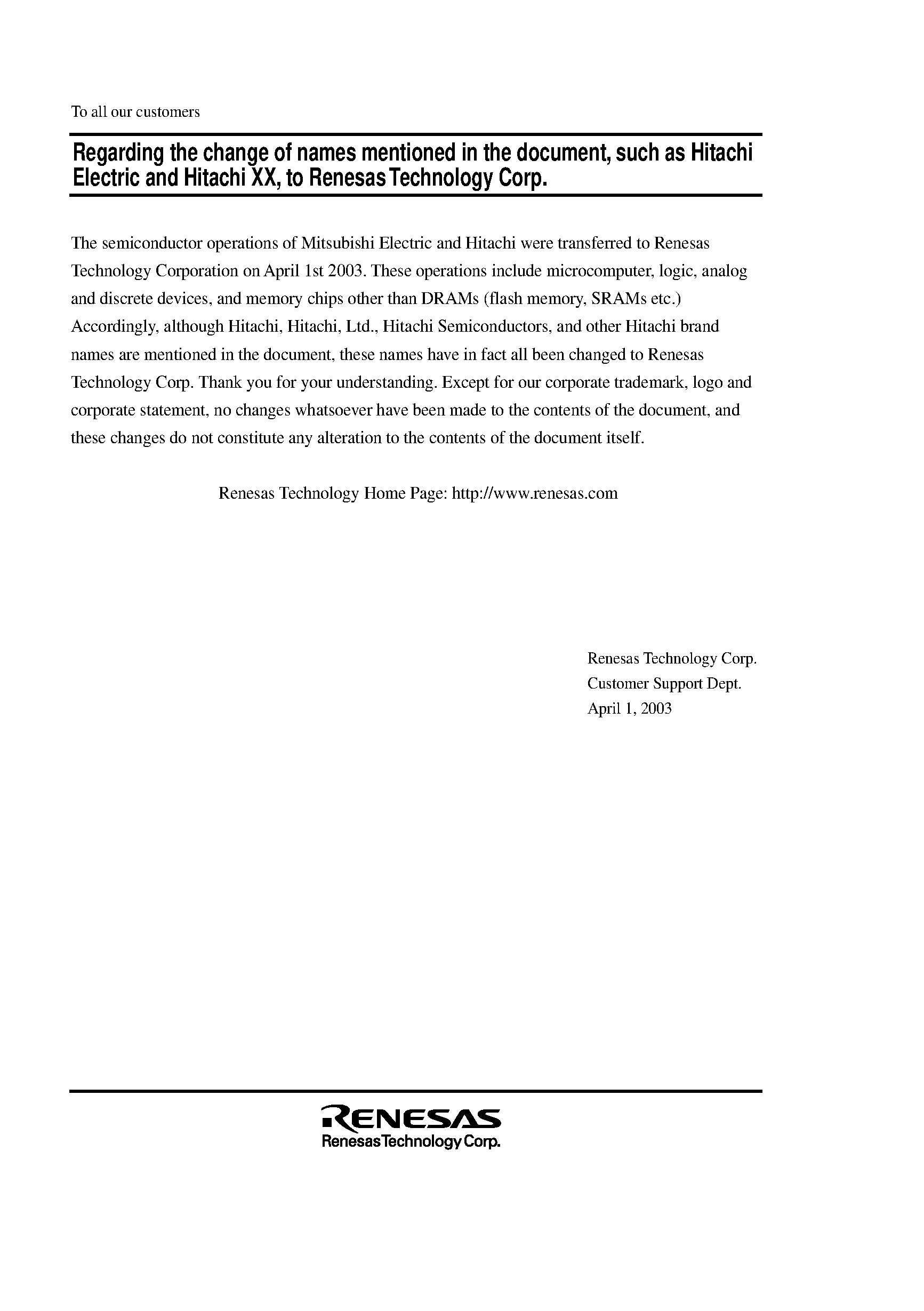 Datasheet E702311_H8S2160B page 1 Datasheet E702311_H8S2160B - H8S/2160B Series Expansion I/O Board page 1