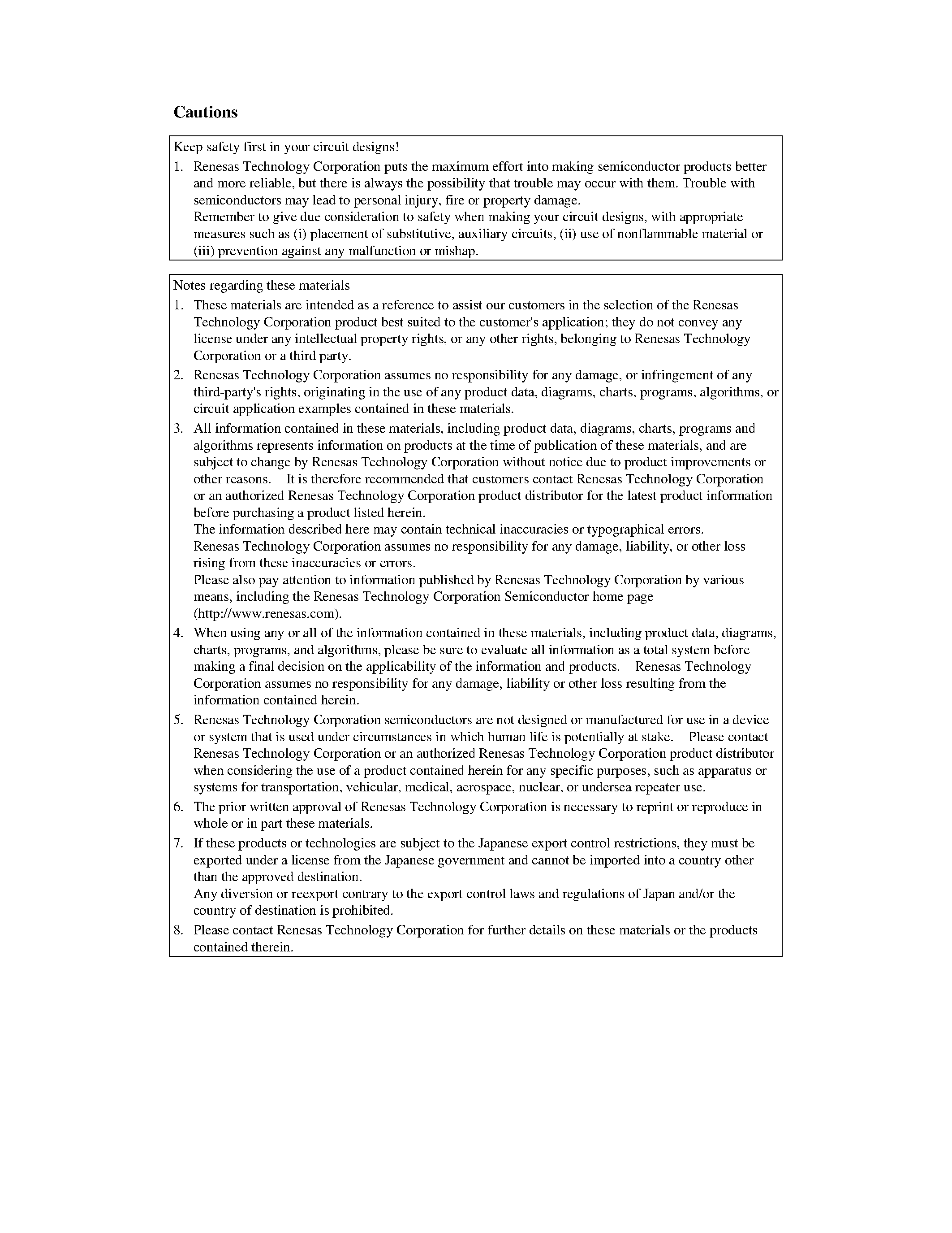 Datasheet E702311_H8S2160B page 2 Datasheet E702311_H8S2160B - H8S/2160B Series Expansion I/O Board page 2
