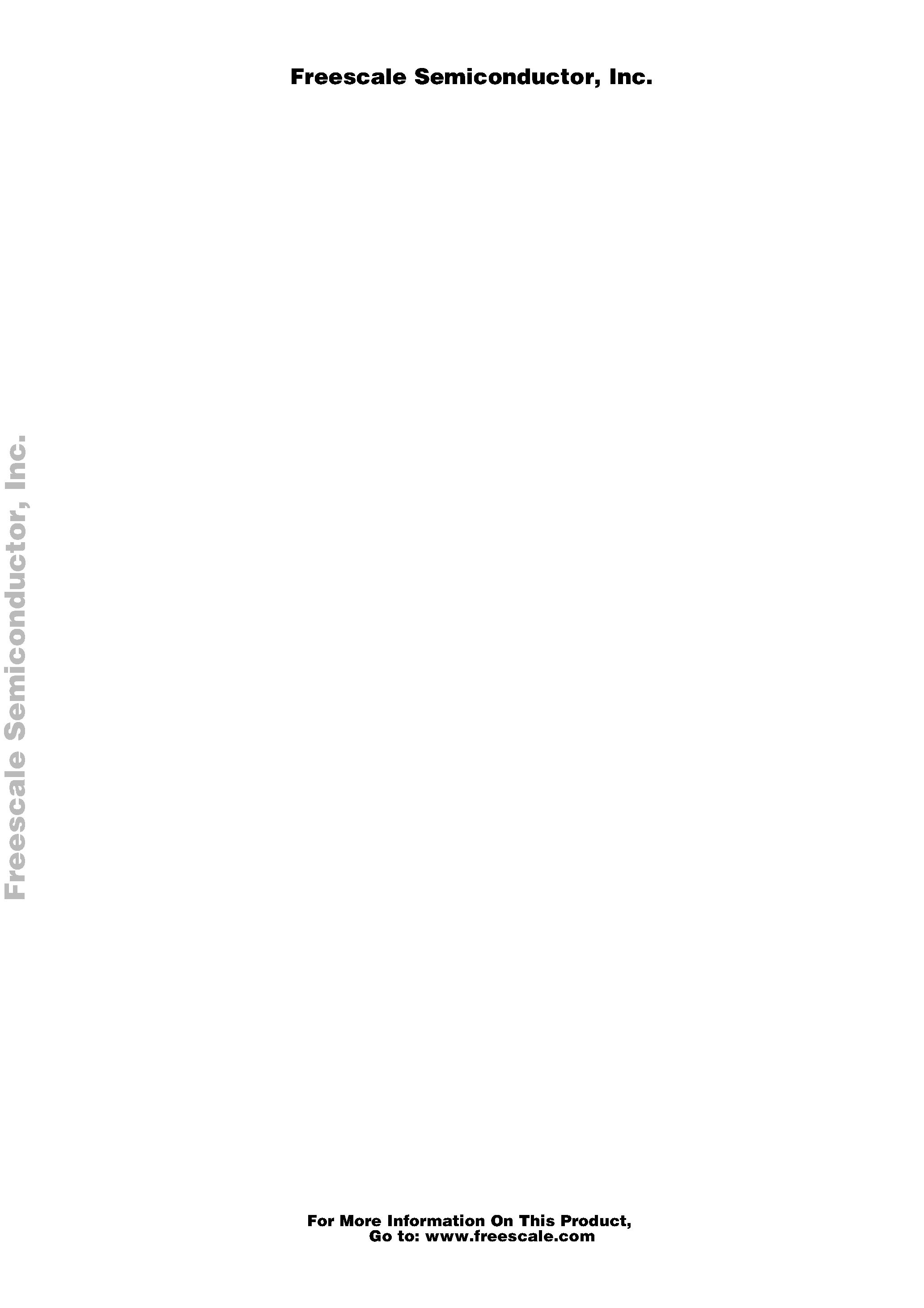 Datasheet XC68HC912D60PV8 page 2 Datasheet XC68HC912D60PV8 - Advance Information - Rev 4.0 page 2