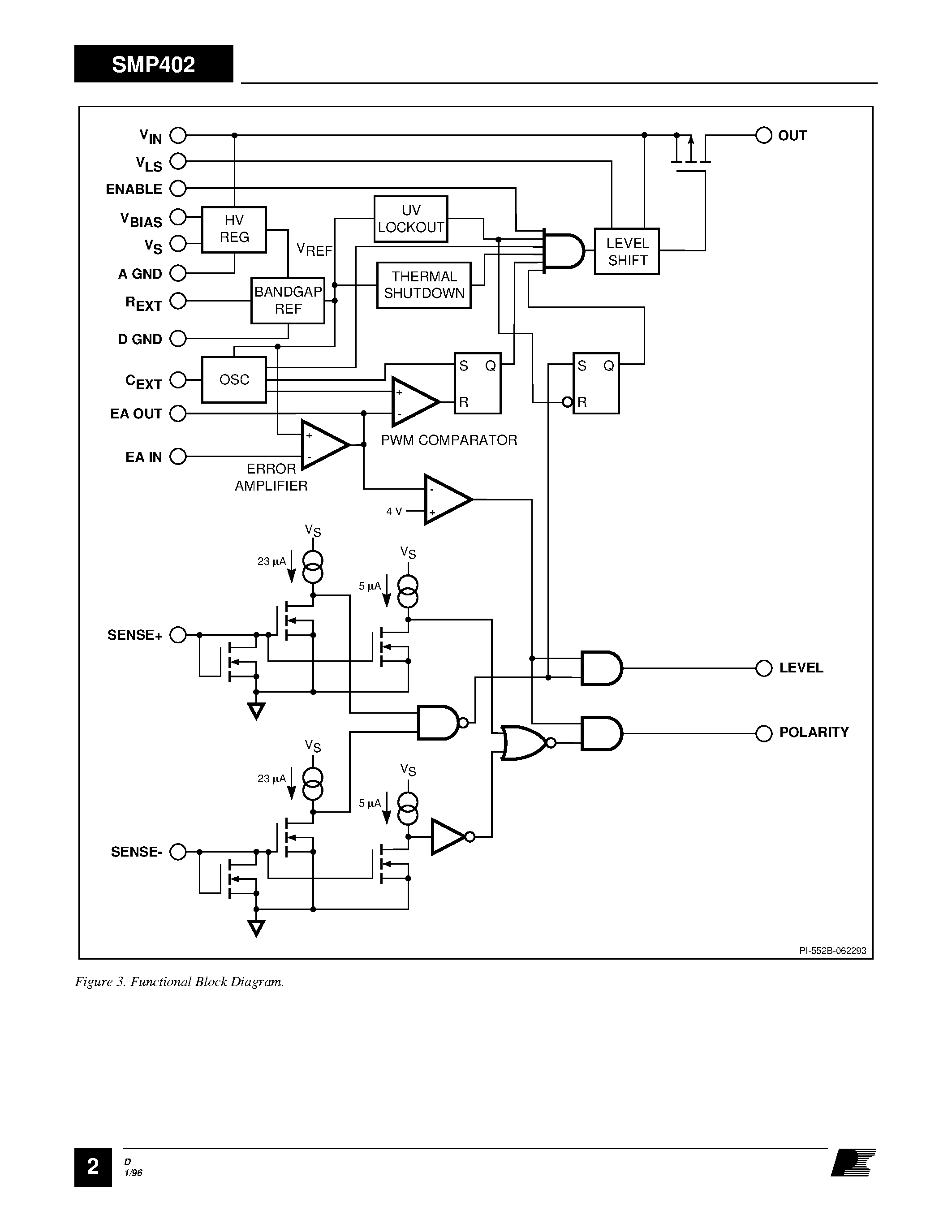 Даташит SMP402 - 20-72 VDC Input Non-isolated DC Output страница 2