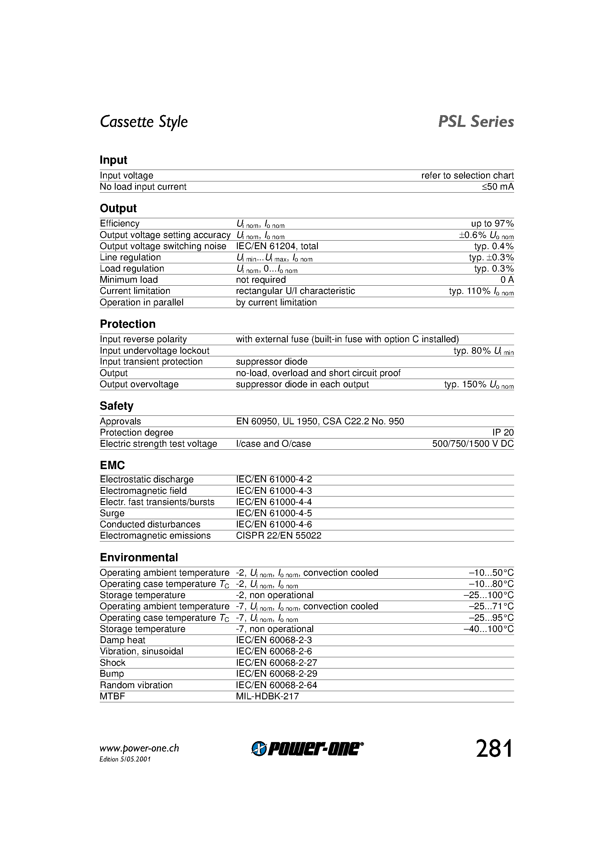 Datasheet SL486 - 6...12 A Switching Regulators page 2