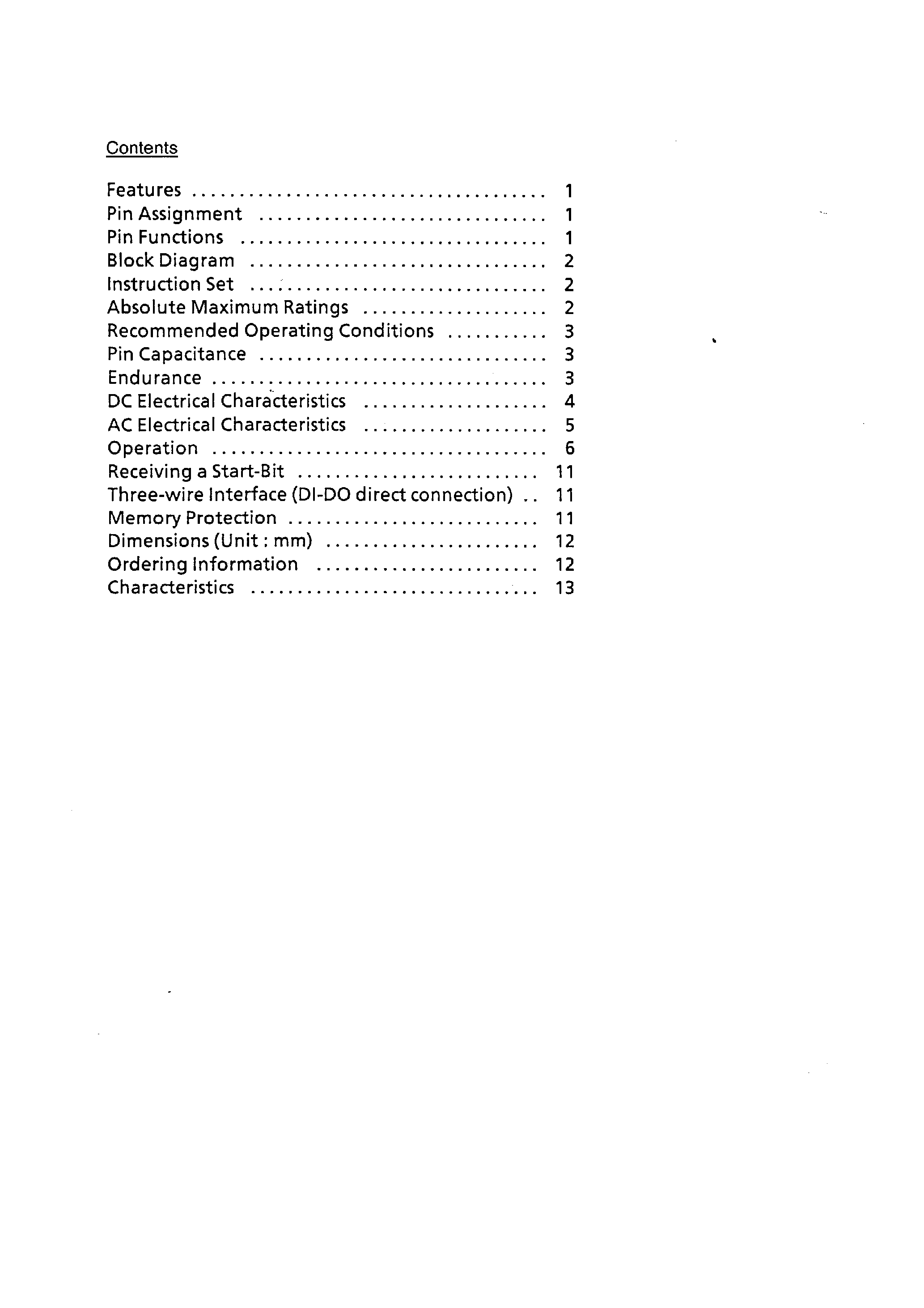 Datasheet S-29L221AFS - CMOS SERIAL EEPROM page 1