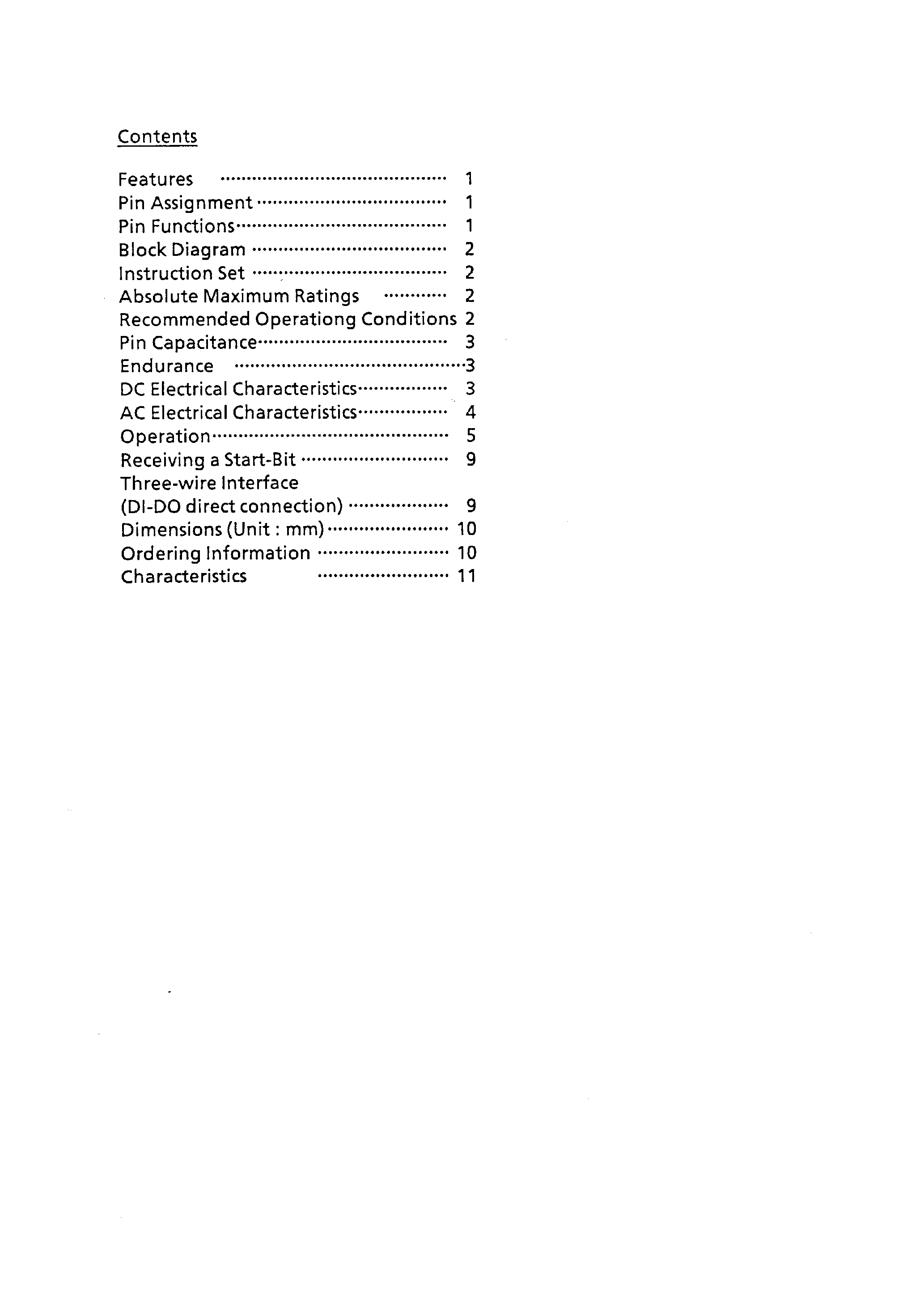 Datasheet S-29U330A - CMOS SERIAL EEPROM page 1