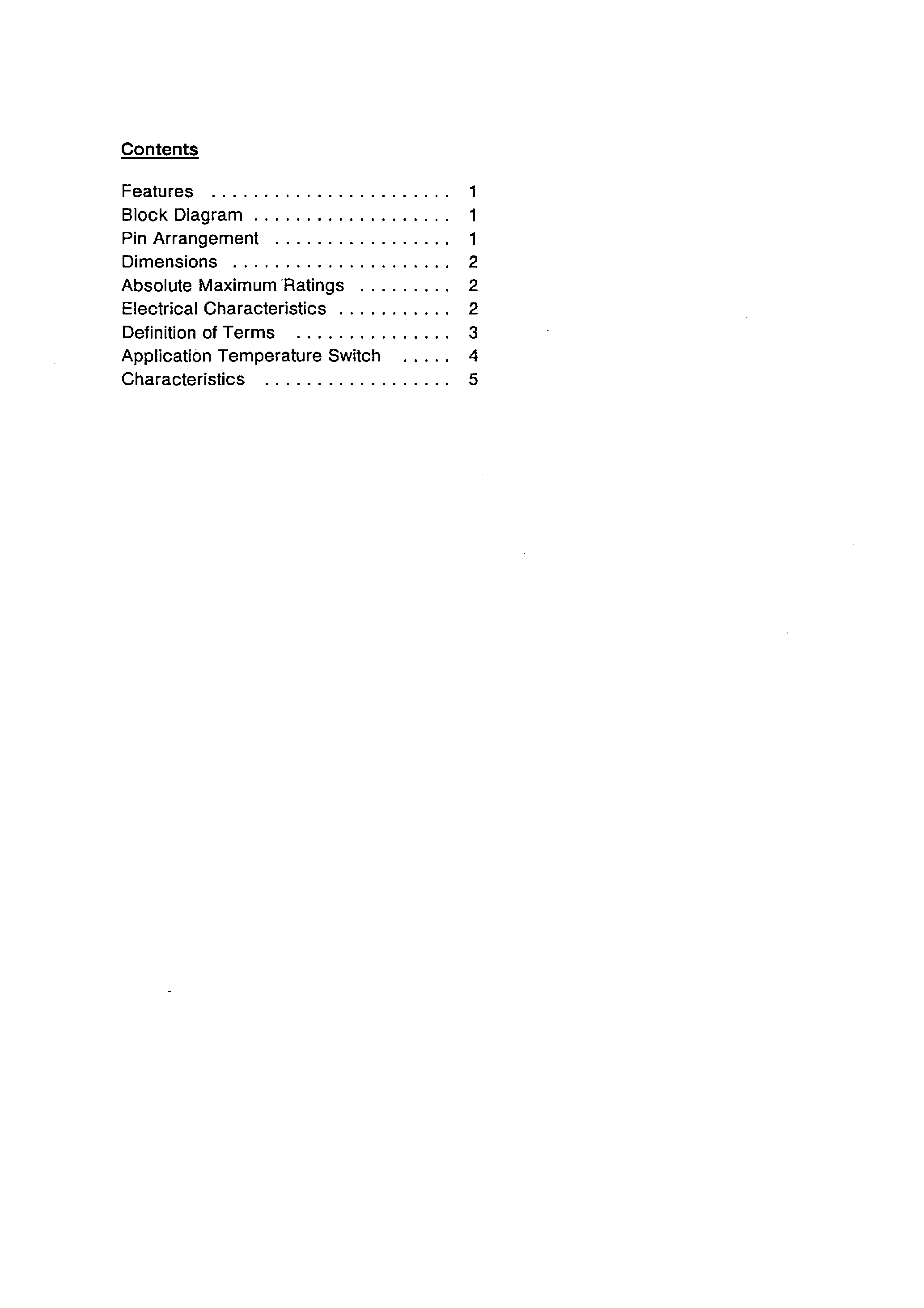 Datasheet S-8100 page 1 Datasheet S-8100 - CMOS TEMPERATURE COMPENSATION IC page 1