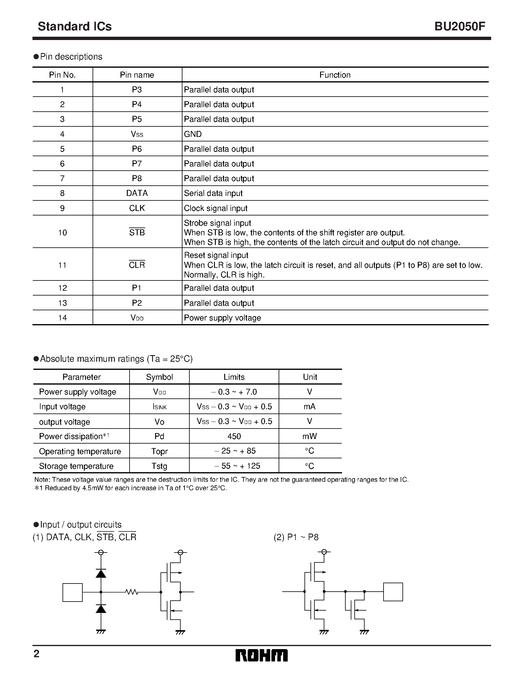 Даташит BU207 - POWER TRANSISTORS(5.0A/1300-1500V/55W) страница 2