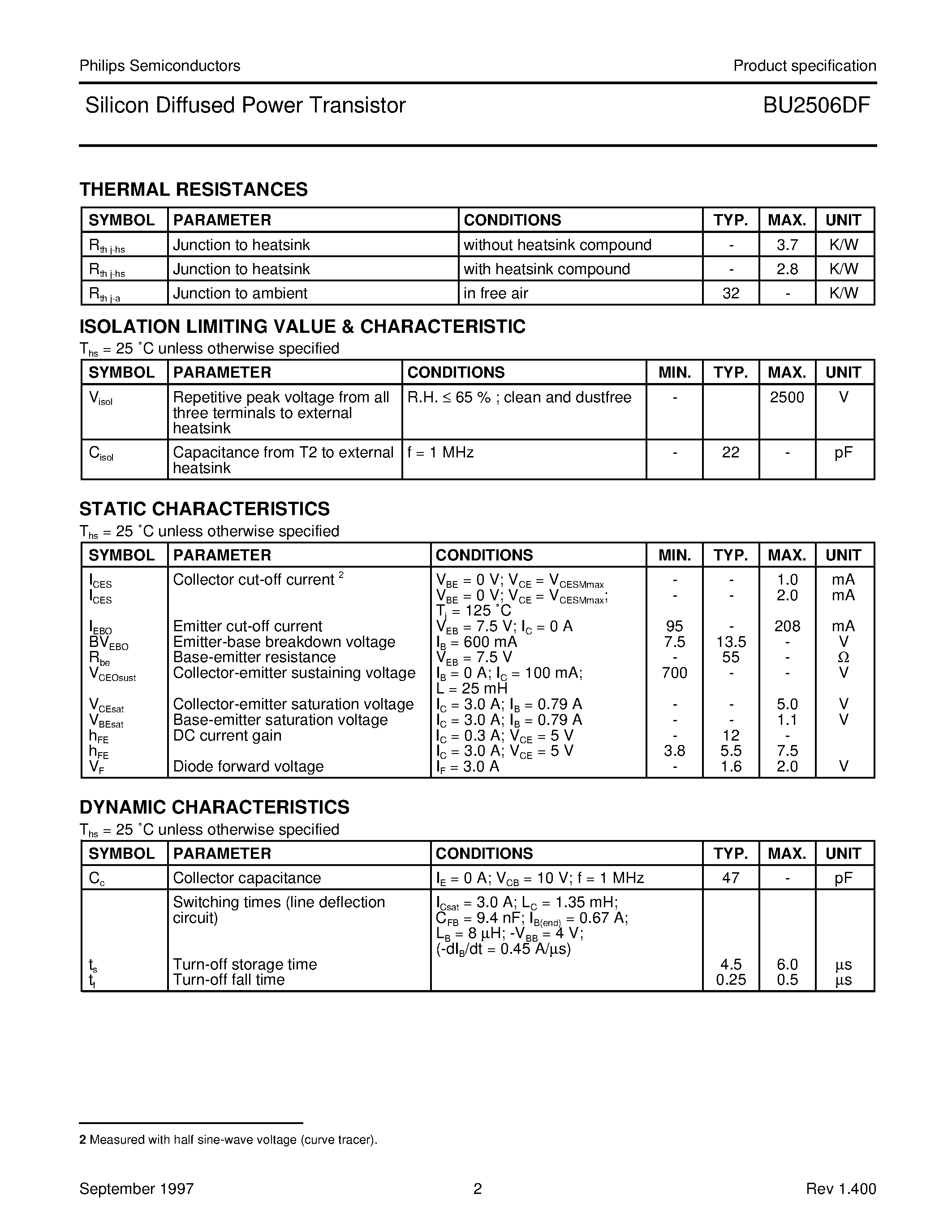 Даташит BU2501FV - 8bit 12-channel D/A converter страница 2