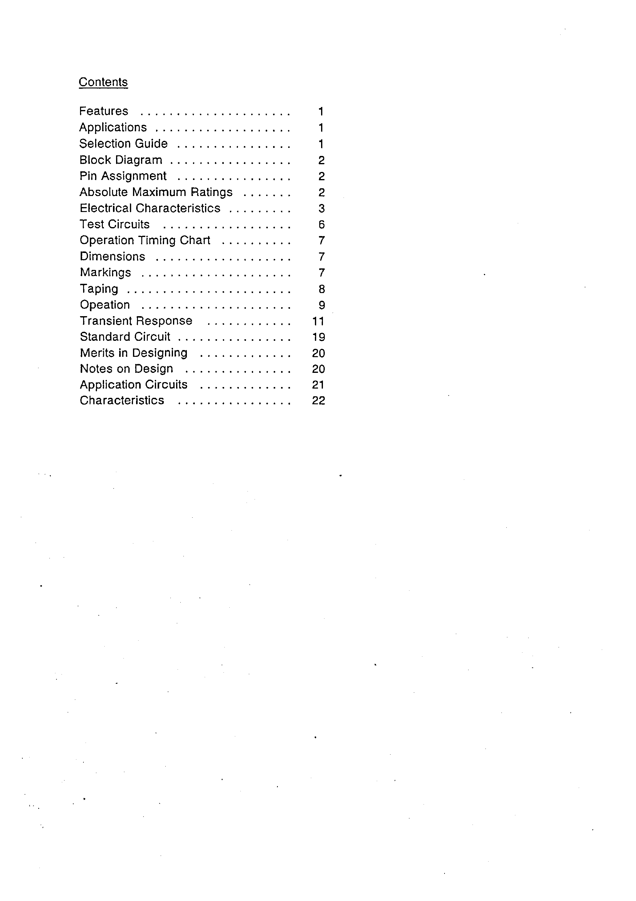 Datasheet S-8420 - BATTERY BACKUP IC FOR 1-CHIP CPU page 1
