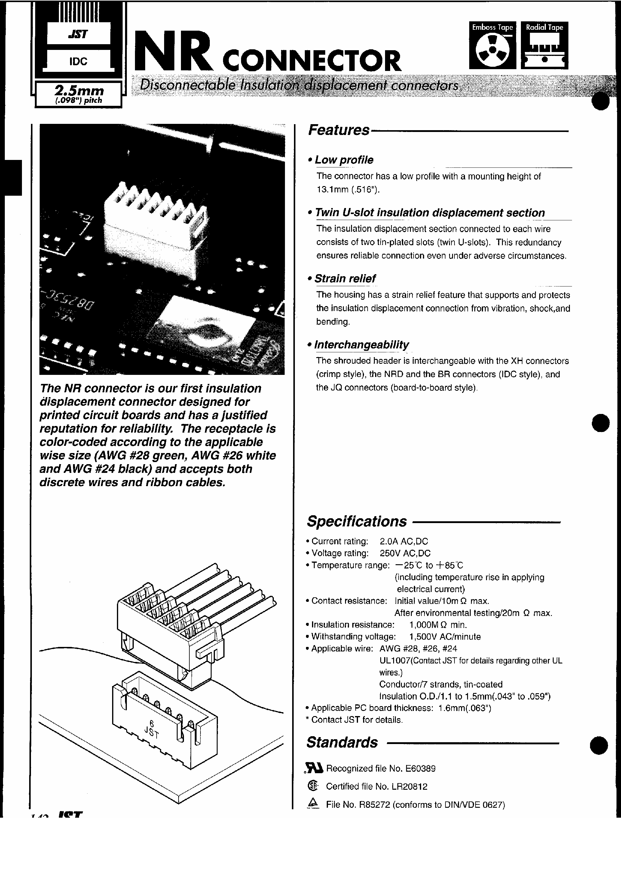 Даташит 03NR - Connector страница 2