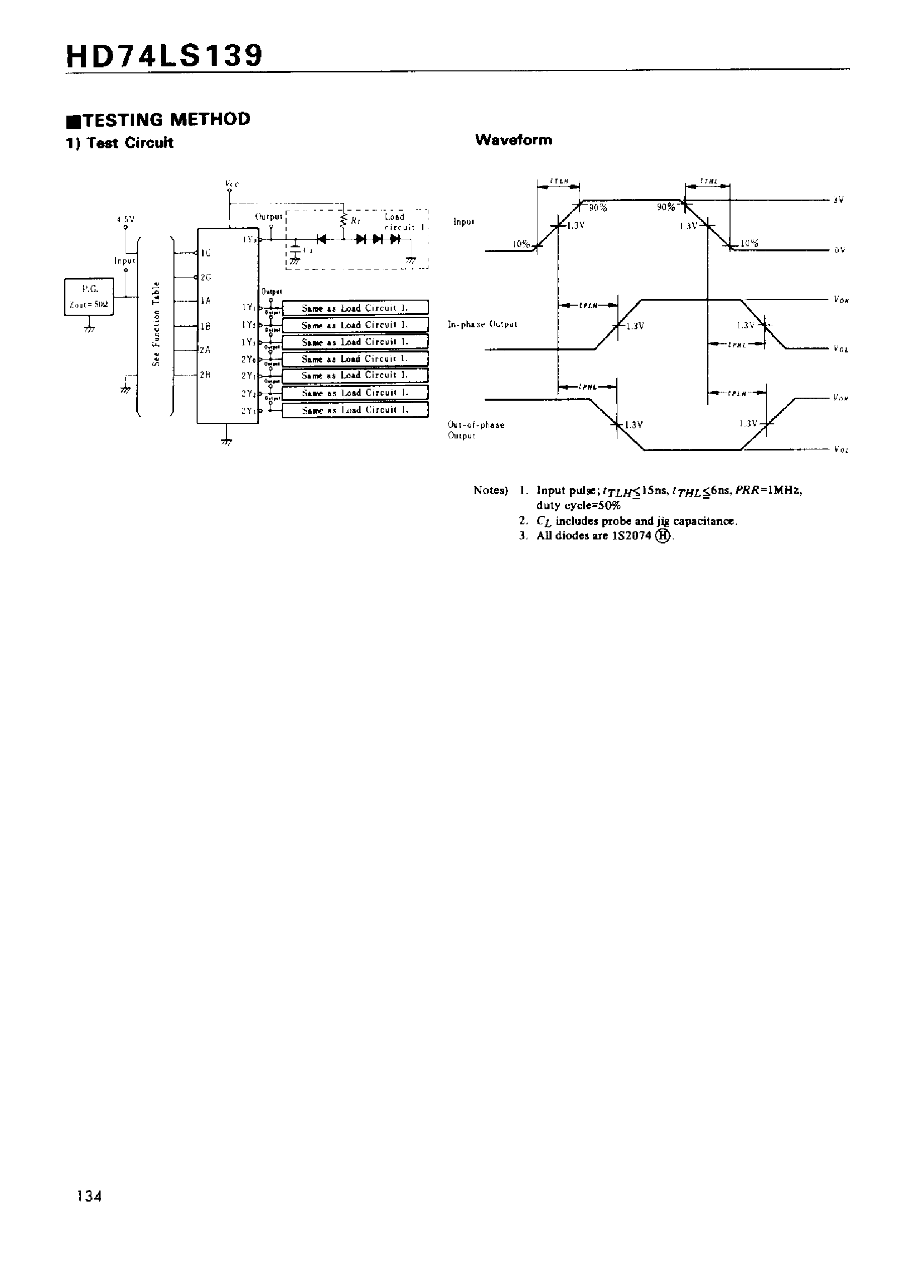 Datasheet 74LS139 page 2 Datasheet 74LS139 - Dual 2-line-to-4-line Decoders/Demultiplexers page 2