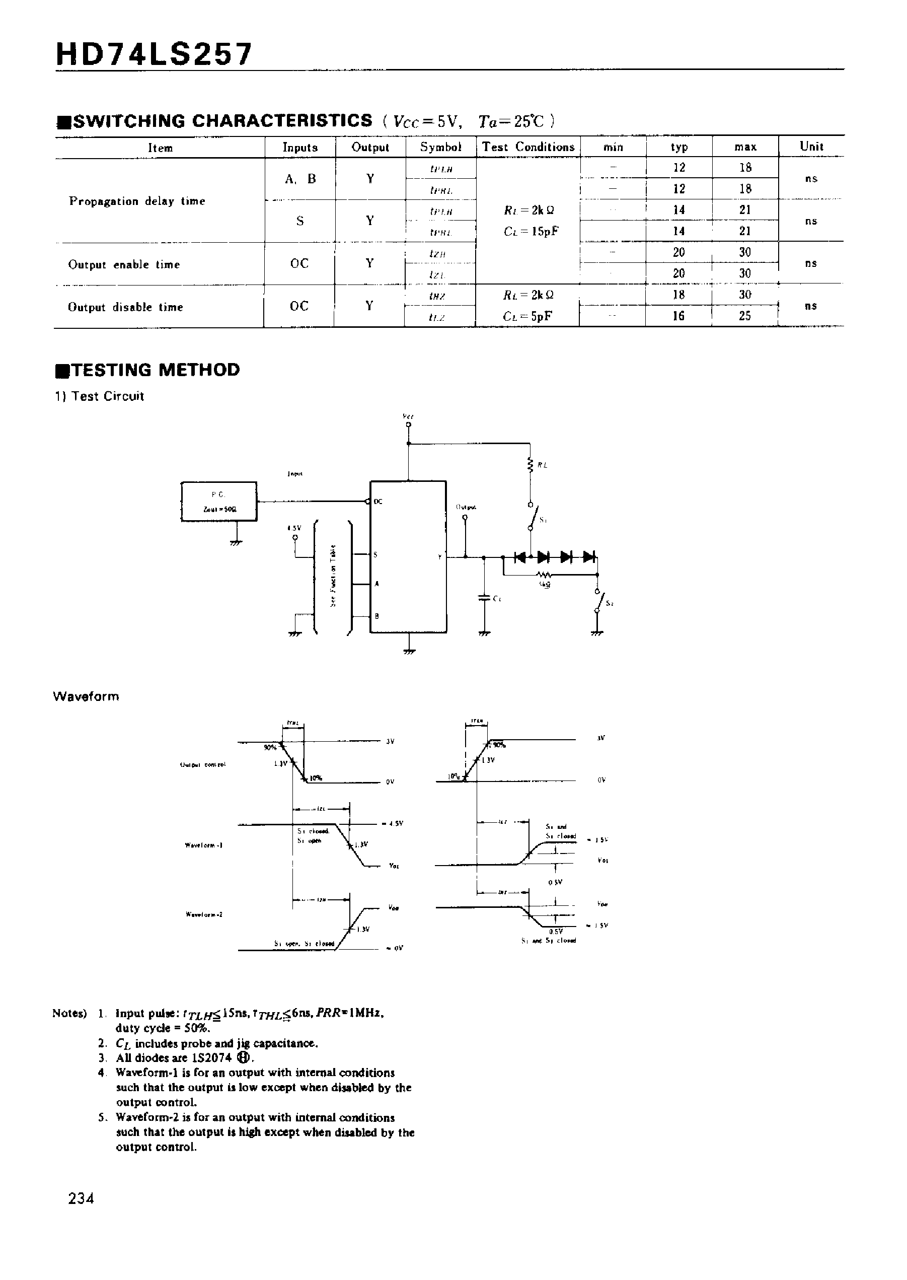 Даташит на микросхему 74LS257 страница 2 Даташит 74LS257 - Quadruple 2-line-to-1-line Data Selectors/Multiplexers(with non inverted 3-state outputs) страница 2