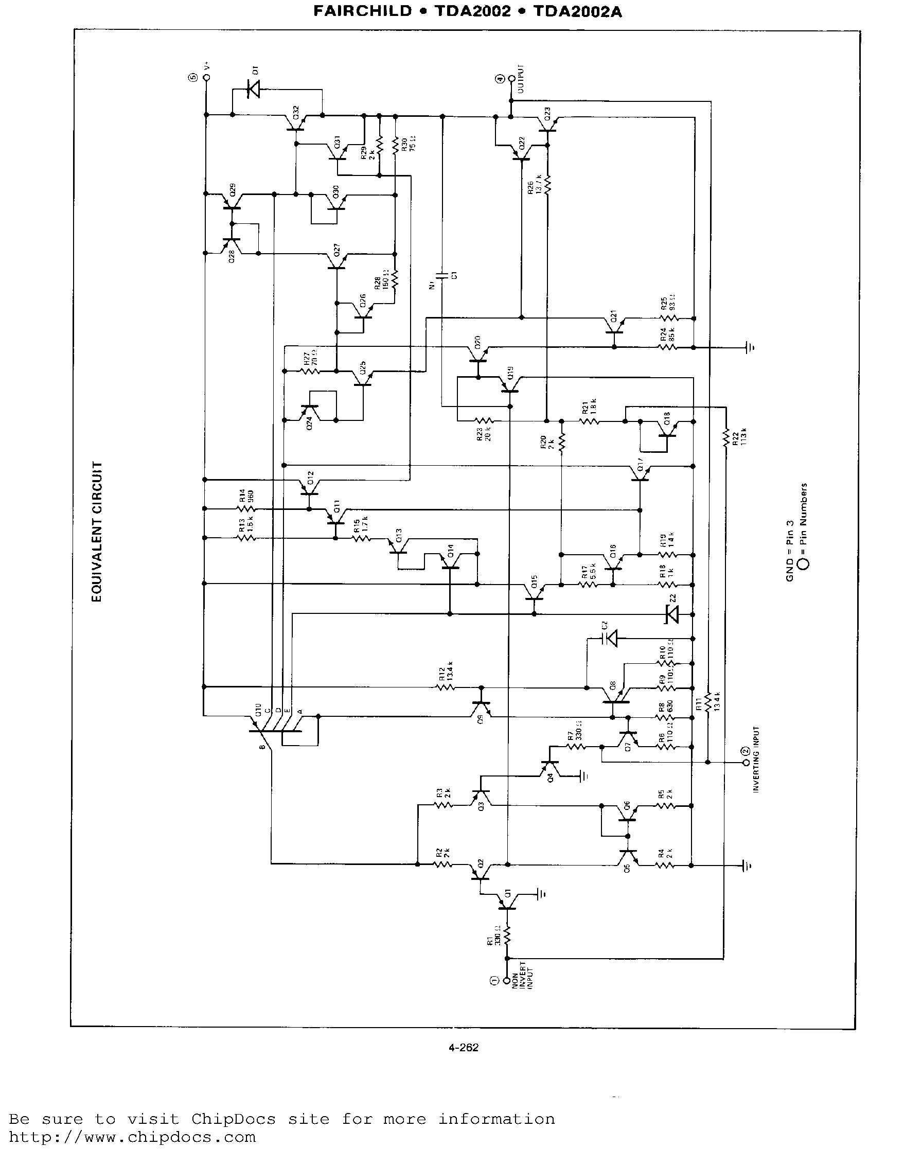 Даташит TDA2002AV - 8 WATT AUDIO POWER AMPLIFIERS страница 2