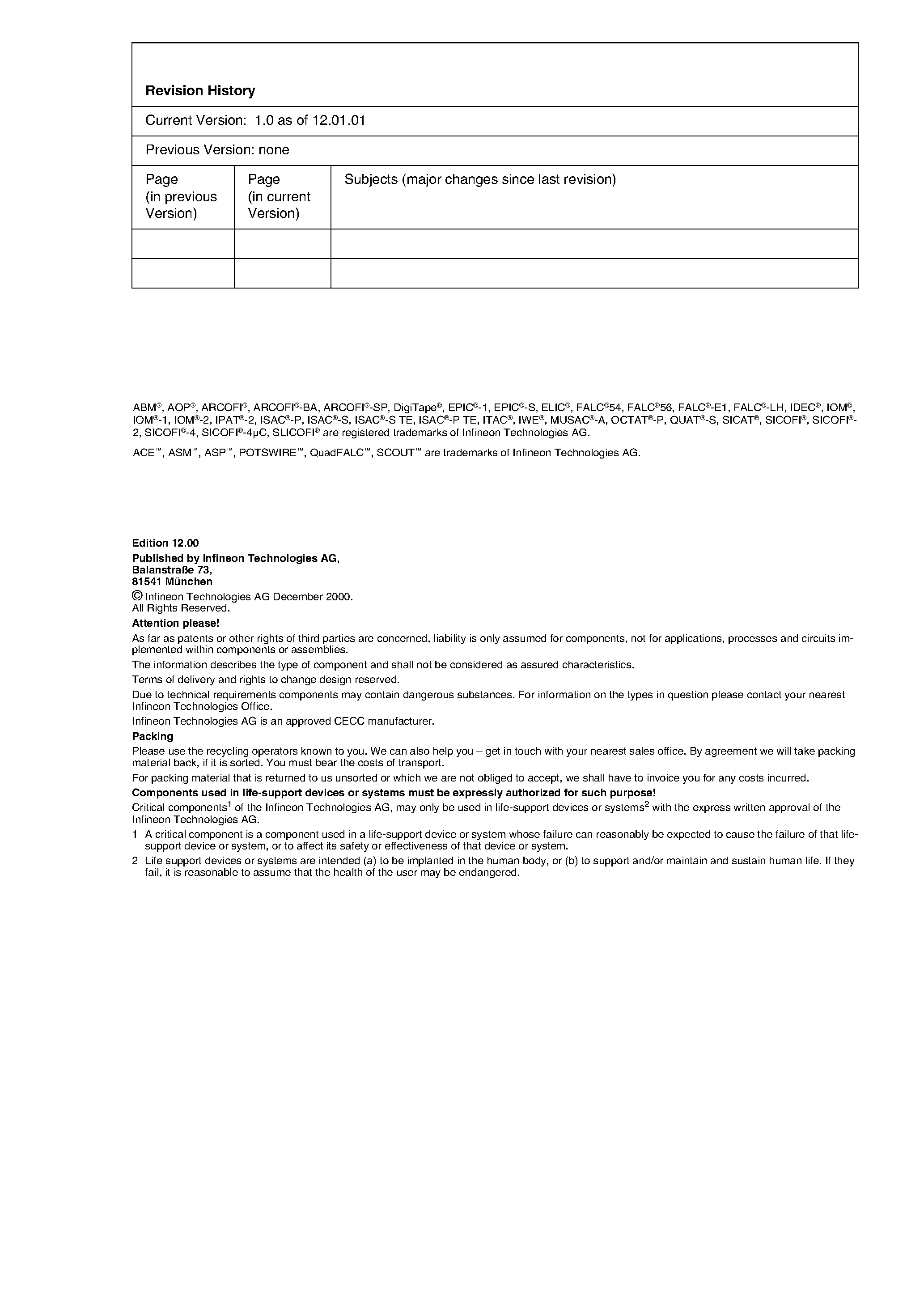 Даташит TDA5204E1 - ASK Single Conversion Receiver 390MHz страница 2