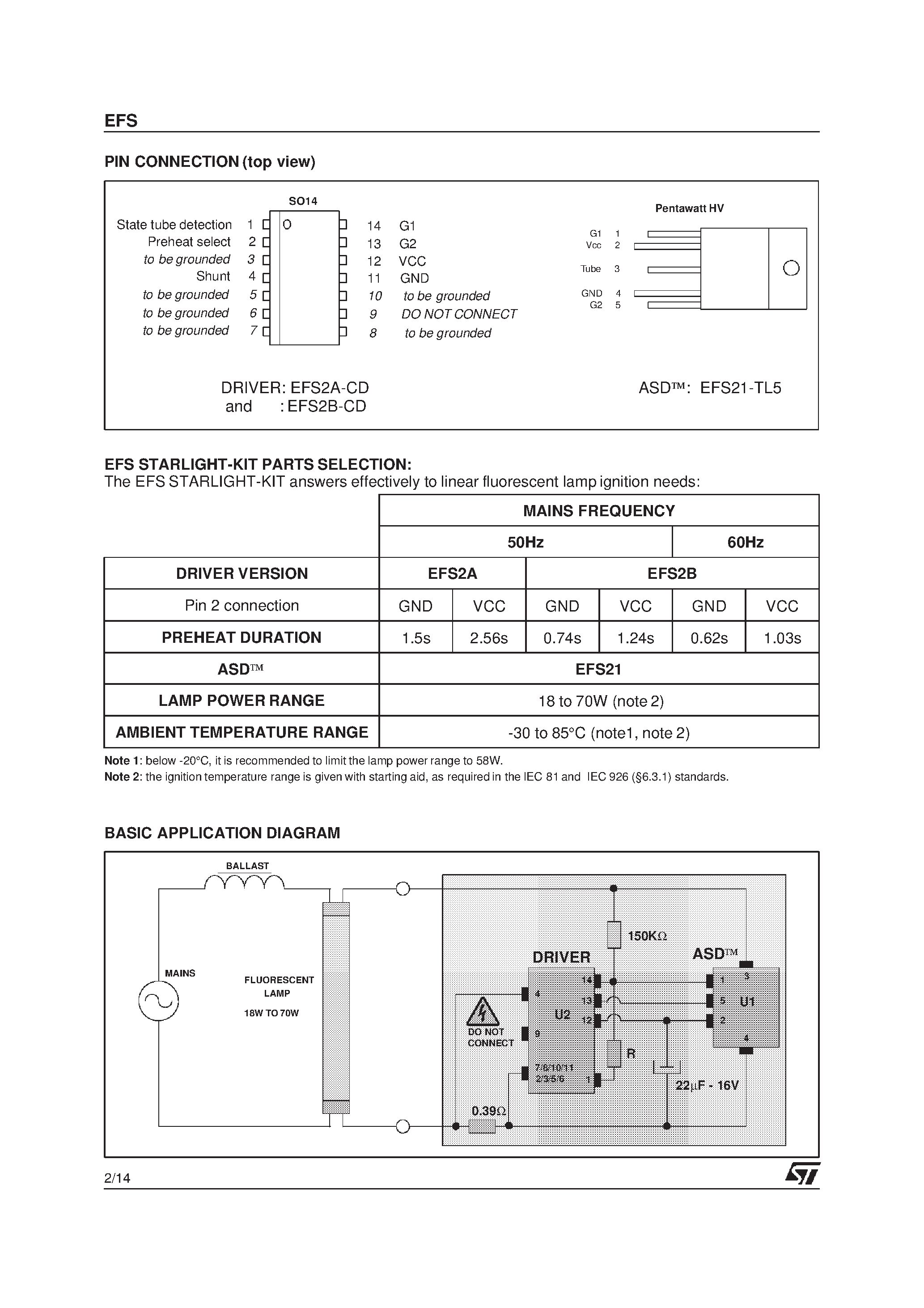 Даташит на микросхему EFS2B-CD страница 2 Даташит EFS2B-CD - STARLIGHT-KIT страница 2