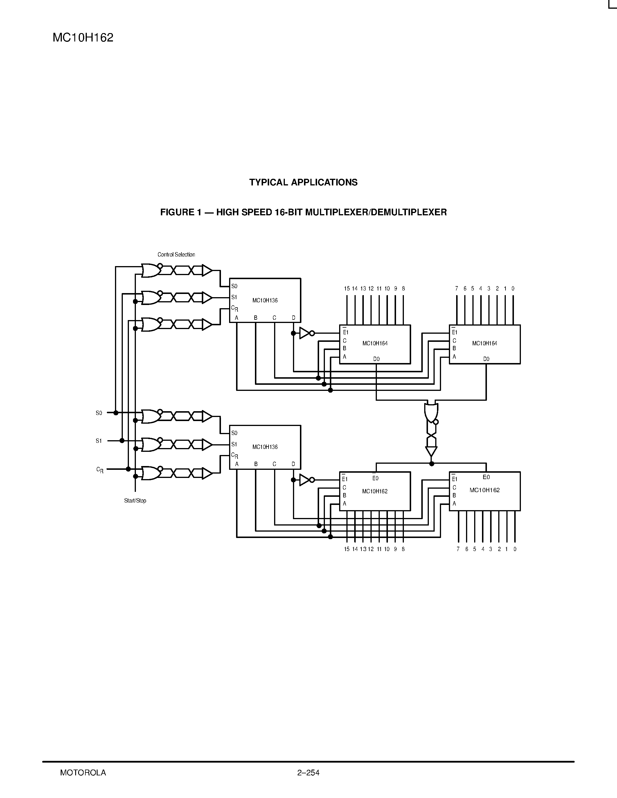 Datasheet MC10H162FN page 2 Datasheet MC10H162FN - Binary to 1-8 Decoder(High) page 2