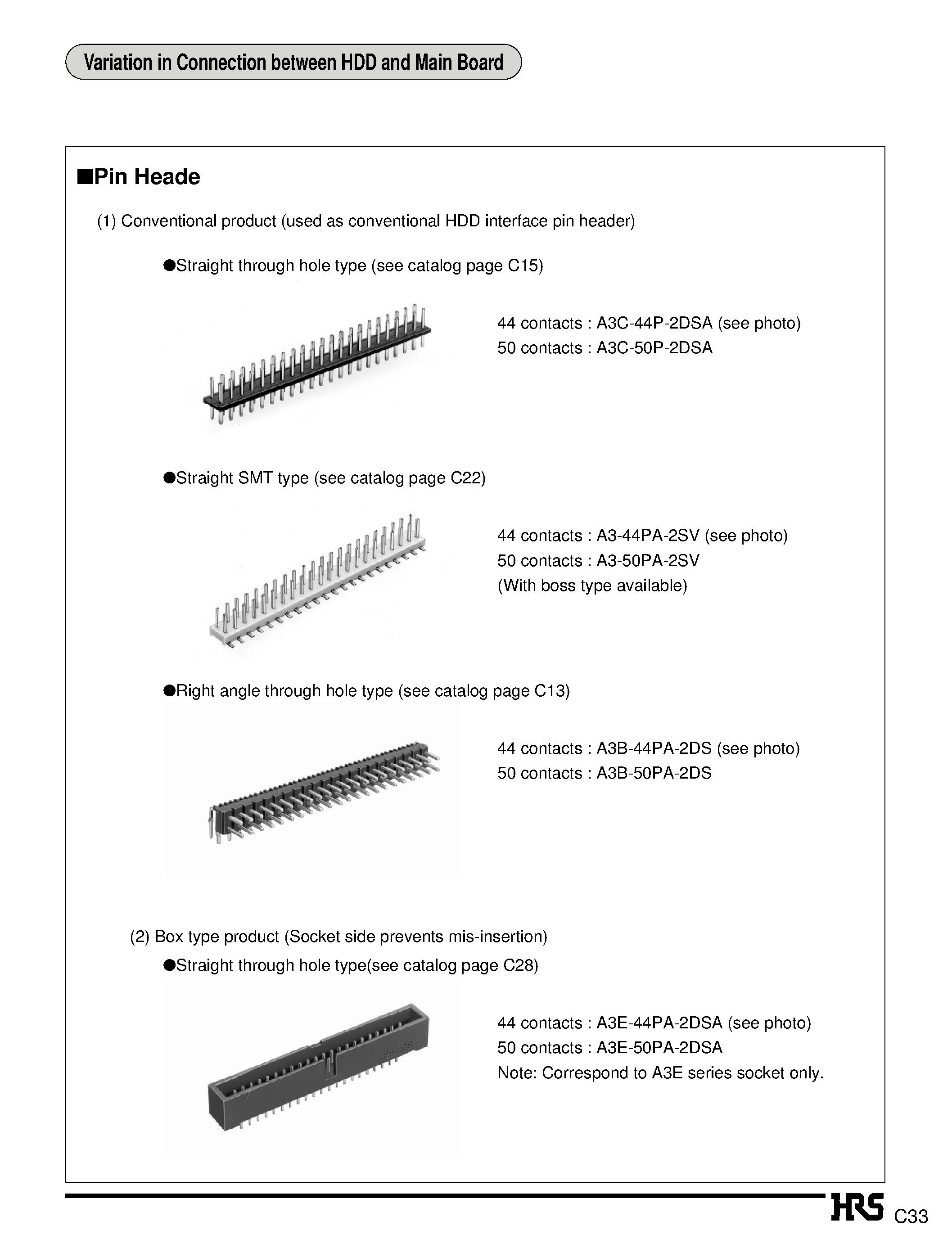 Datasheet MA18A-32DA-2DSB - MA18 series is a 2mm pitch FFC socket connector developed for miniature HDD and main port connection page 2