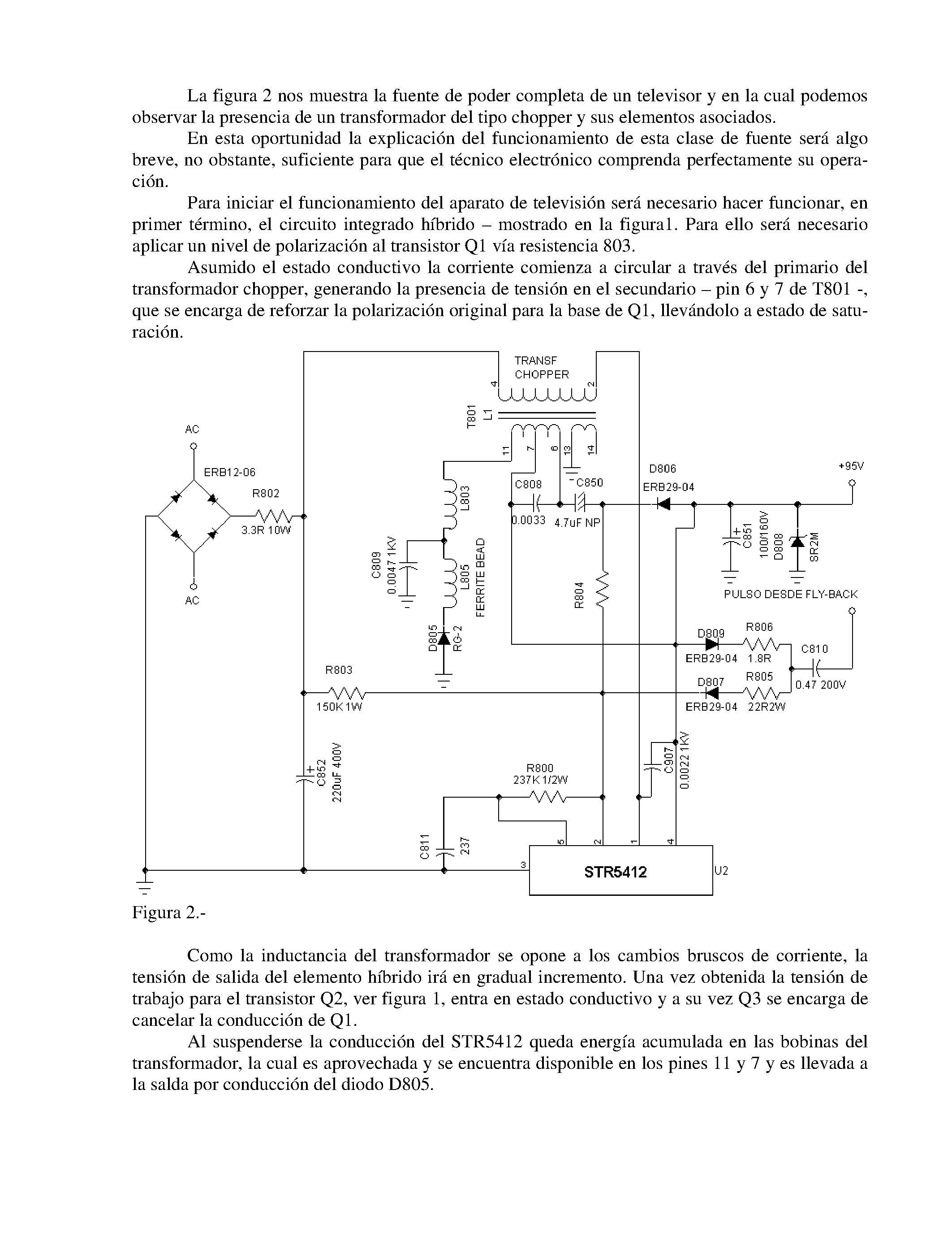 Даташит на микросхему STR5412 страница 2 Даташит STR5412 - Fuente De Poder Switching страница 2