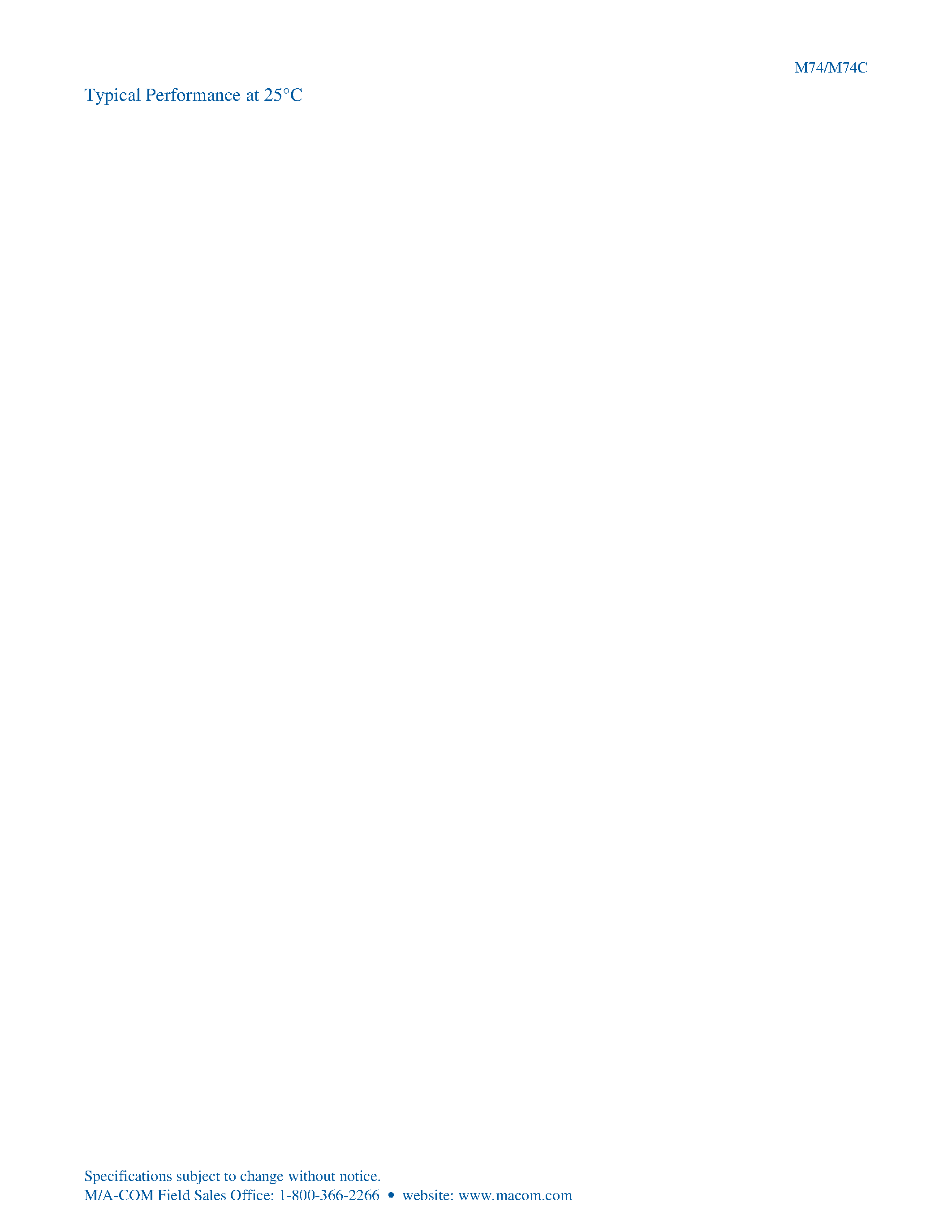 Даташит M74C - DOUBLE-BALANCED MIXER страница 2