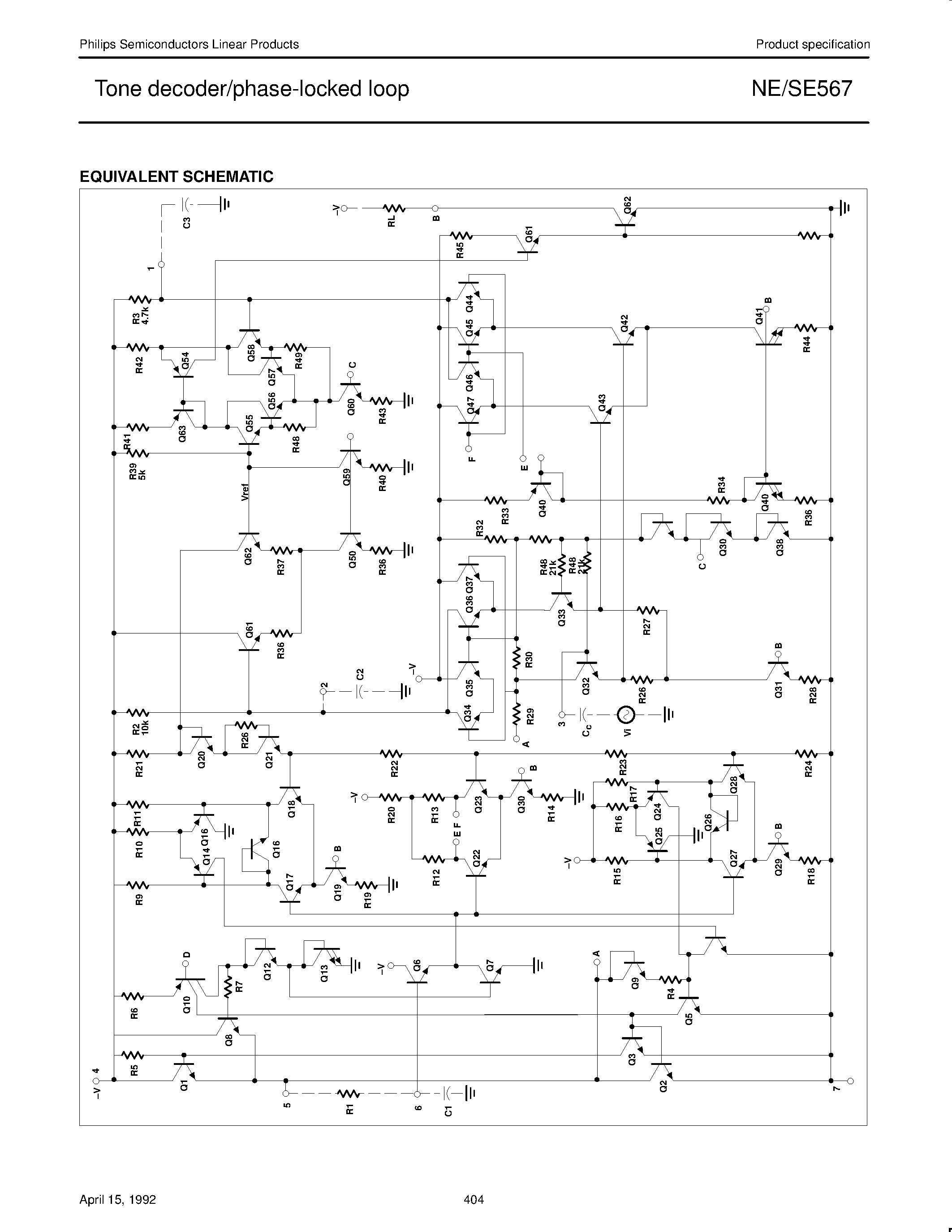 Даташит на микросхему NE567 страница 2 Даташит NE567 - Tone decoder/phase-locked loop страница 2