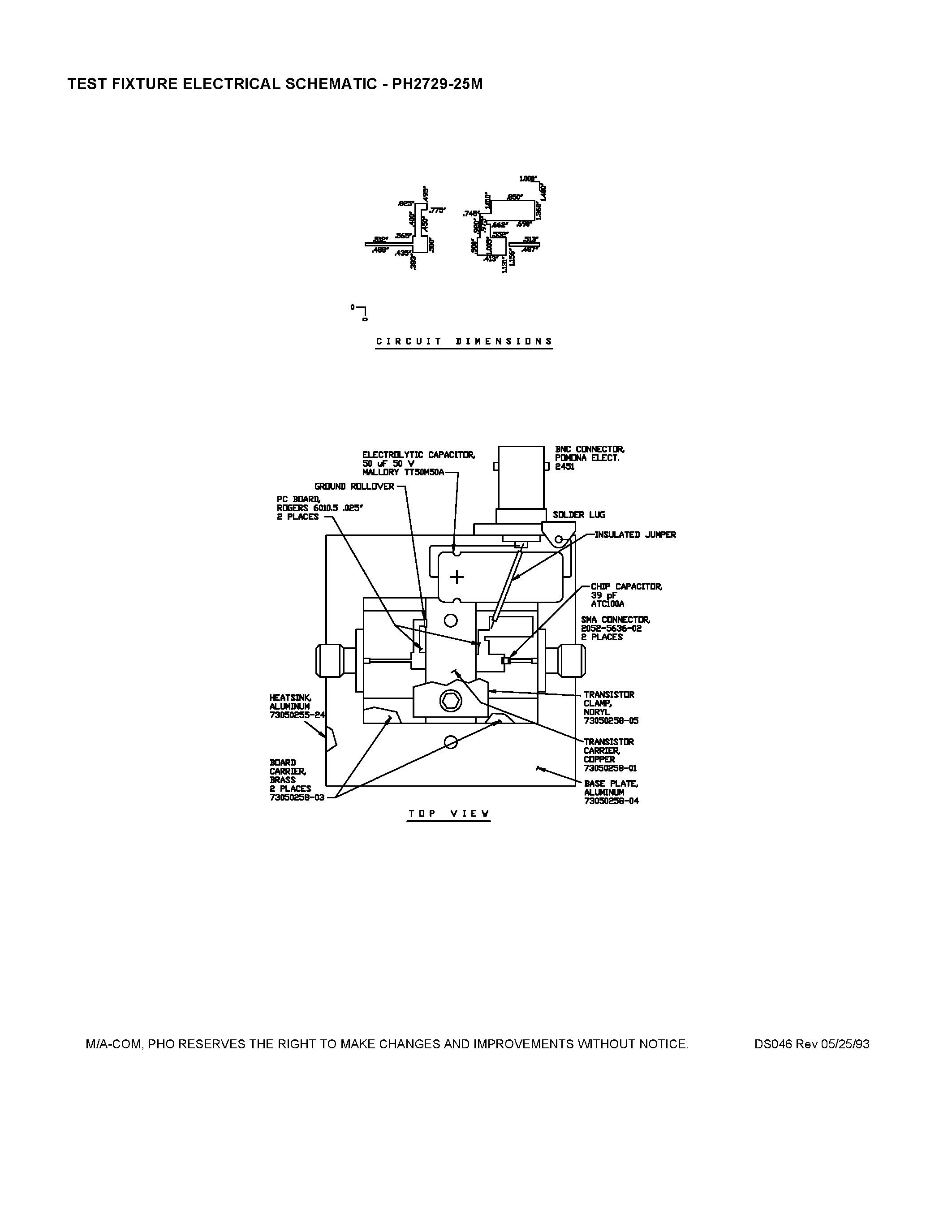 Datasheet NJM12901 - PH2729-25M RADAR PULSED POWER TRANSISTOR 25 WATTS / 2.70-2.90 GHz / 100s PULSE / 10% DUTY page 2