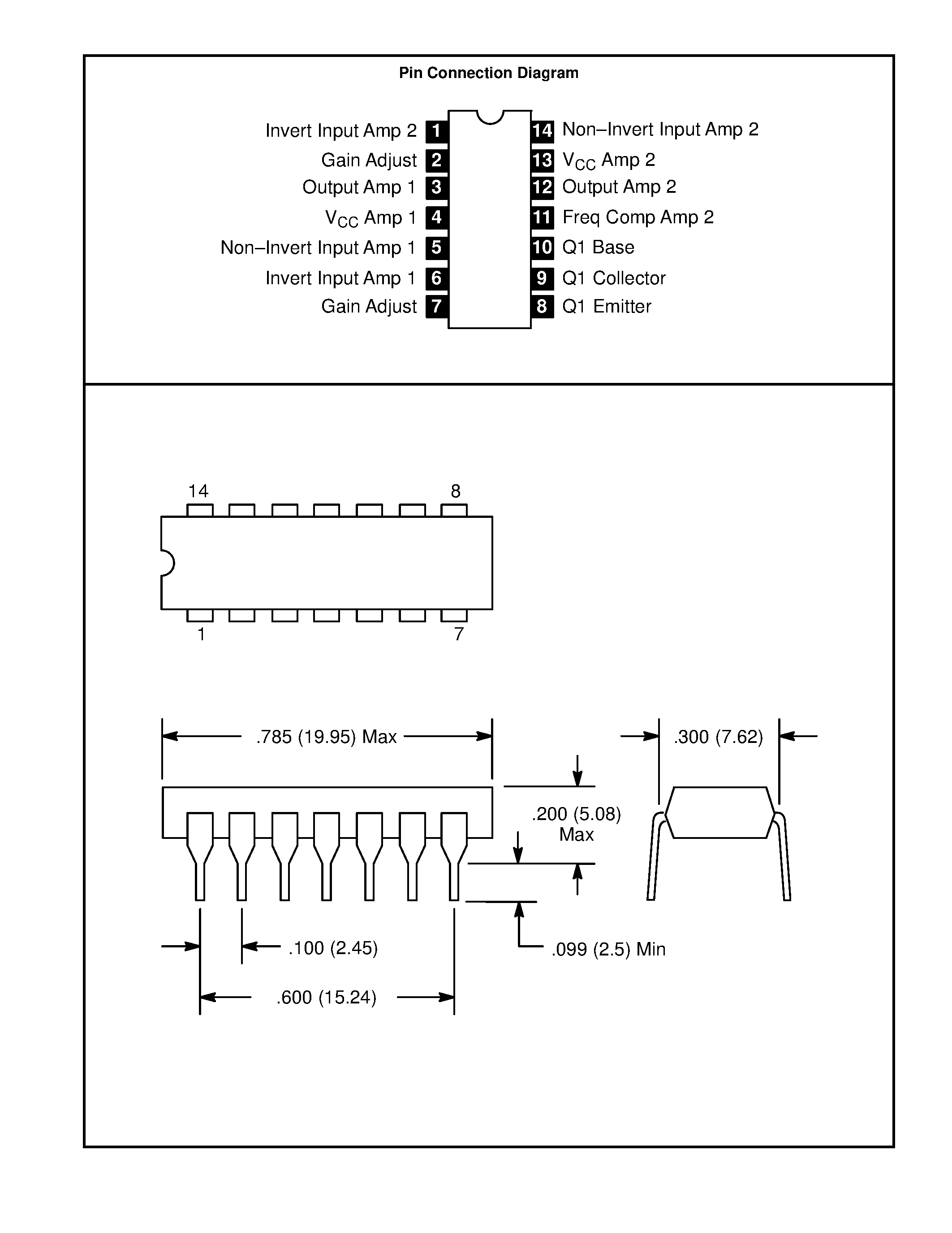 Даташит NTE1221 - Integrated Circuit Stereo Preamp страница 2