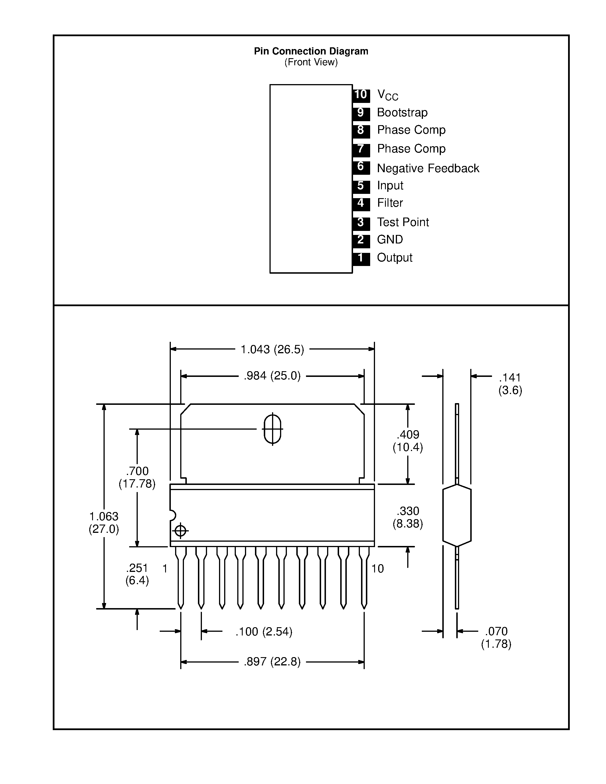 Datasheet NTE1375 - Integrated Circuit Audio Power Amp for Car Radio / 5.8W page 2