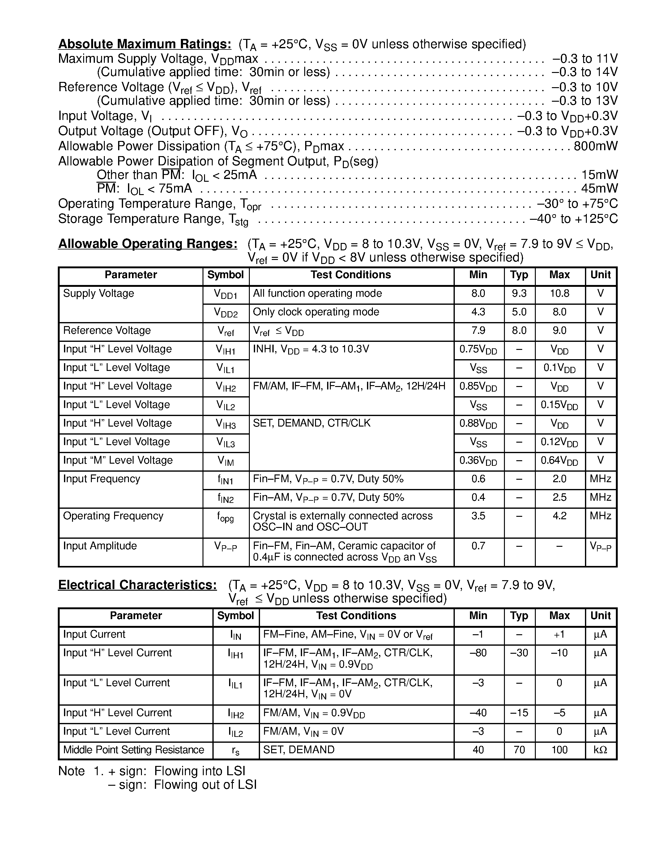 Даташит NTE1537 - Integrated Circuit CMOS / Digital Frequency Indicator w/Clock LED Function страница 2