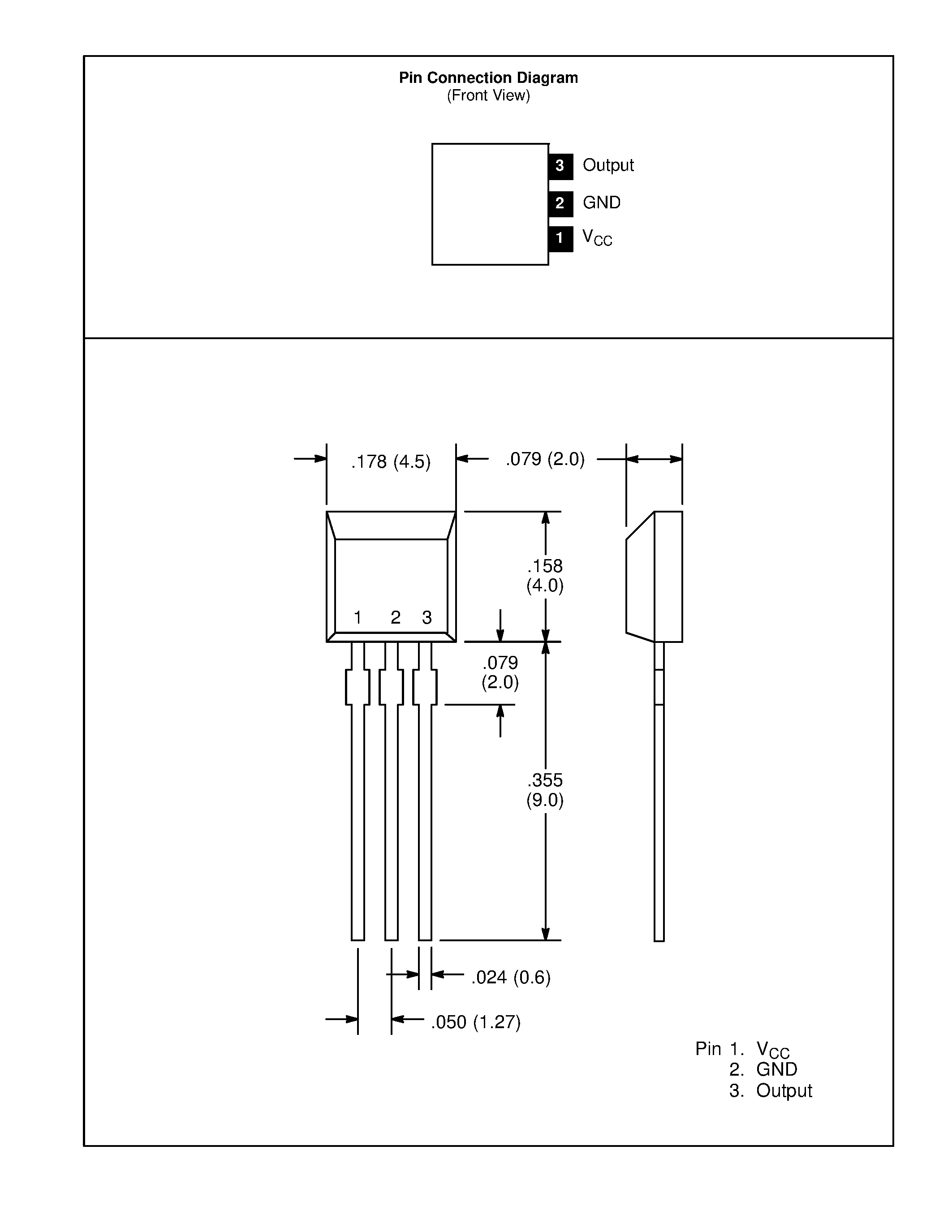 Datasheet NTE1705 page 2 Datasheet NTE1705 - Integrated Circuit VCR Hall Switch page 2