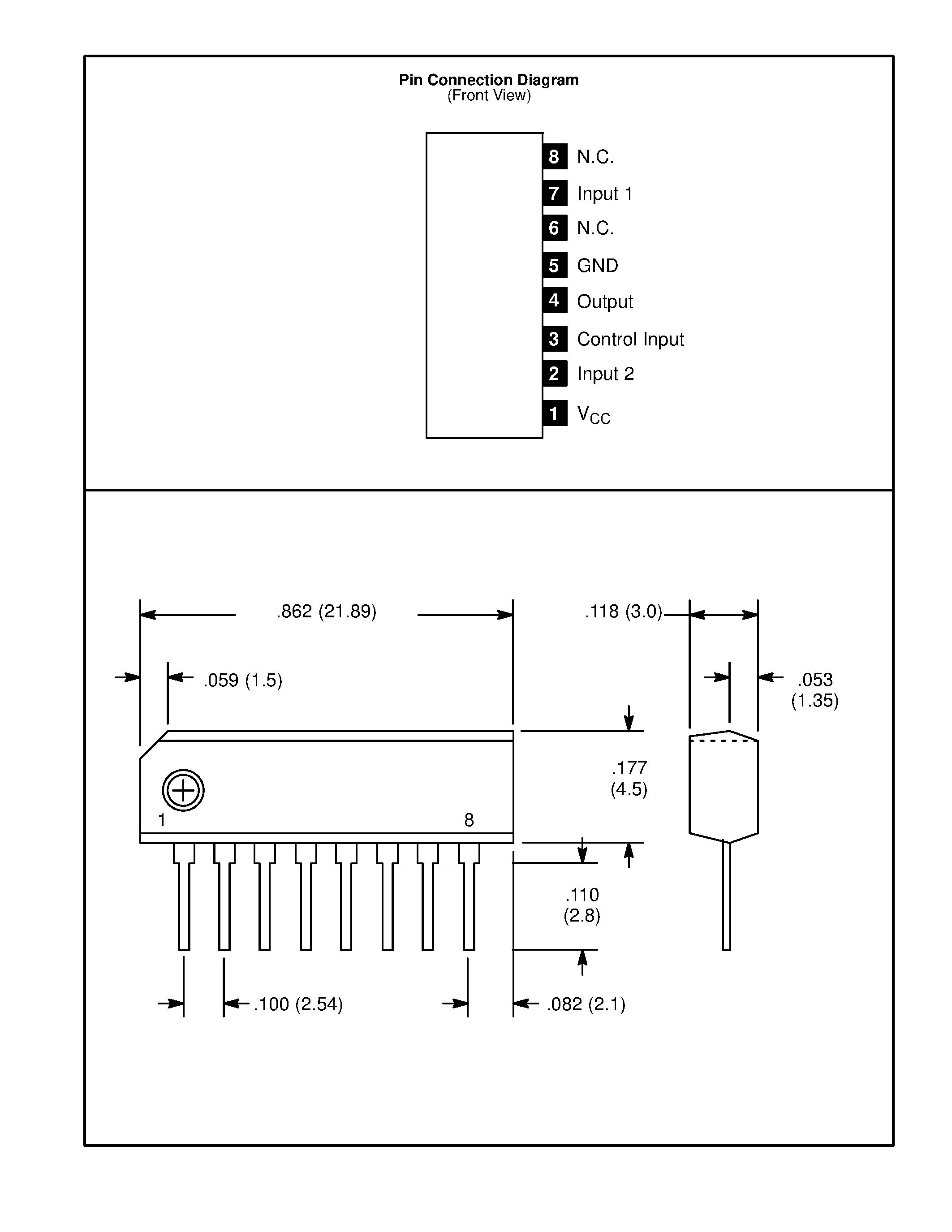 Datasheet NTE1781 - Integrated Circuit Electronic Switch for VCR page 2